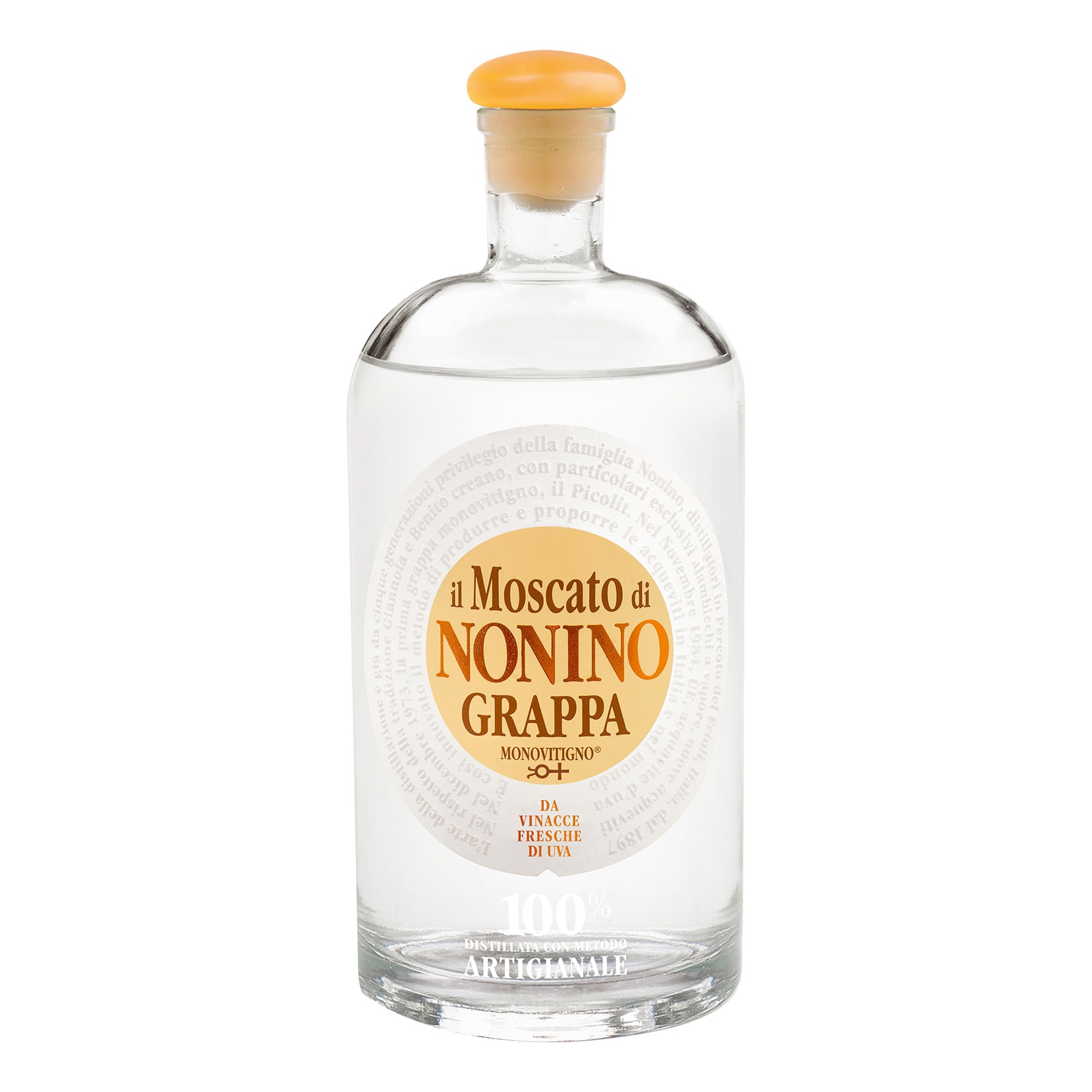 Nonino Grappa Il Moscato Monovitigno 41,0 % vol 0,7 Liter - Bild 1