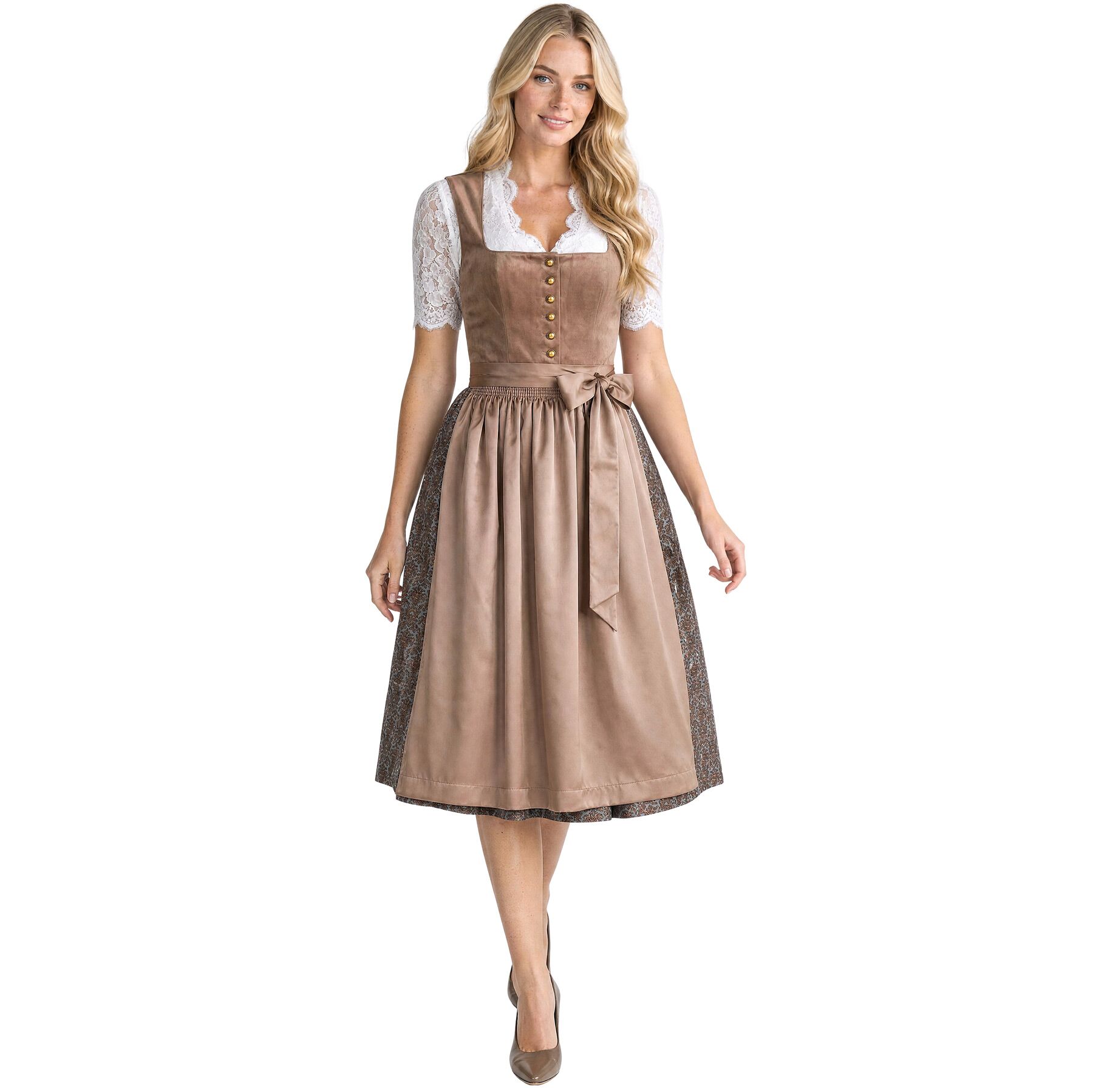 tectake&reg; Midi-Dirndl Sandra - Bild 1