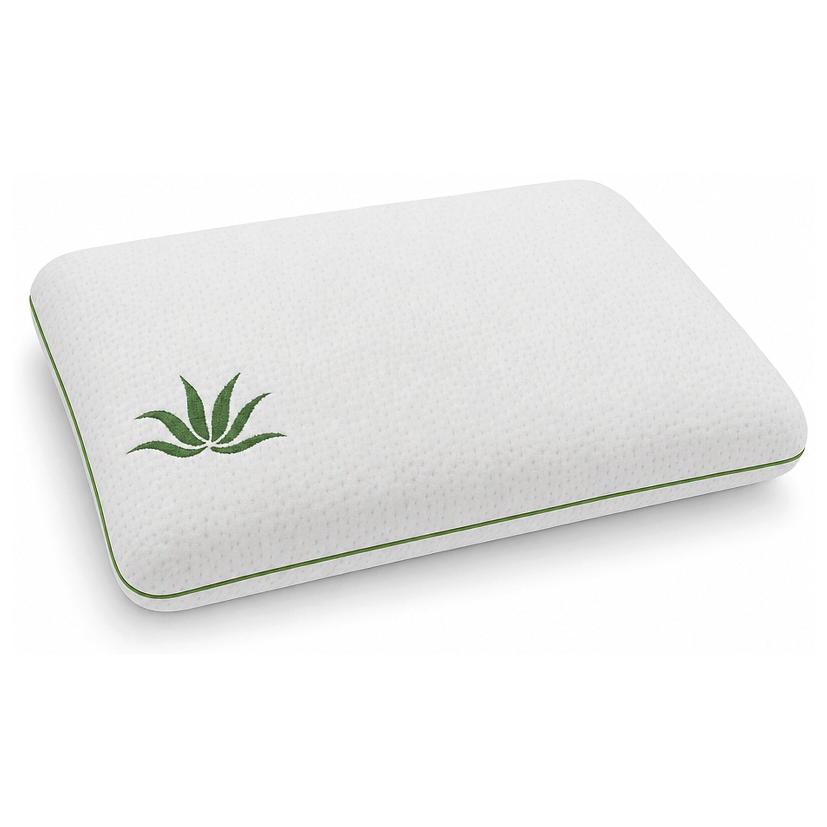 hERZtal Aloe Vera Kissen Memory-Schaum 80x40x15 cm