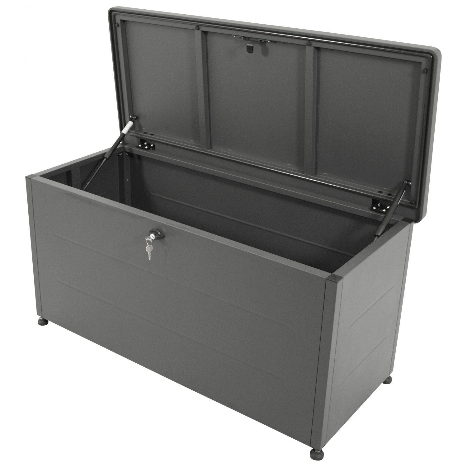 Auflagenbox BREMEN, Stahl anthrazit - Bild 1