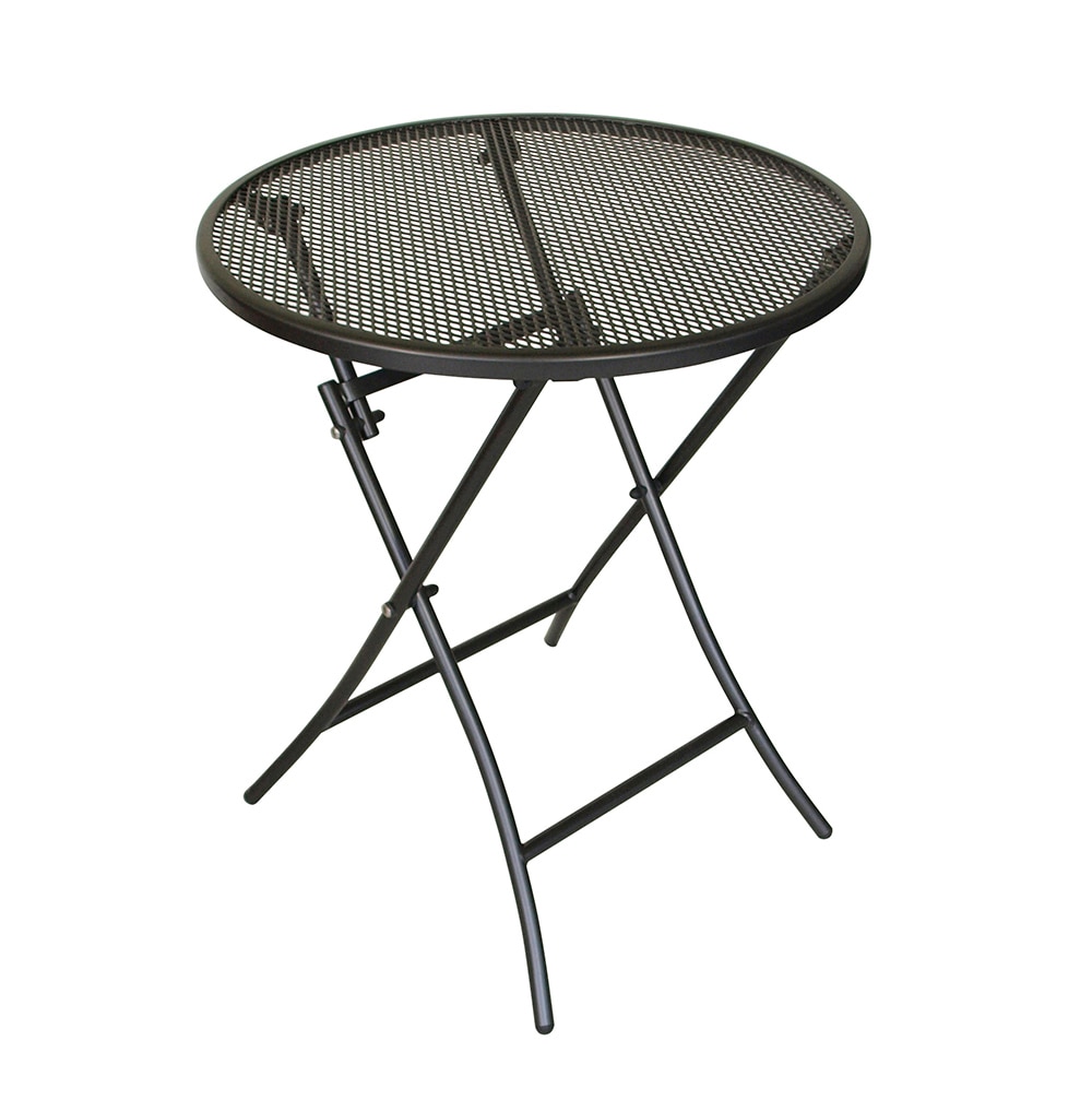 Klapptisch MOCCA 60cm rund, Streckmetall eisengrau - Bild 1