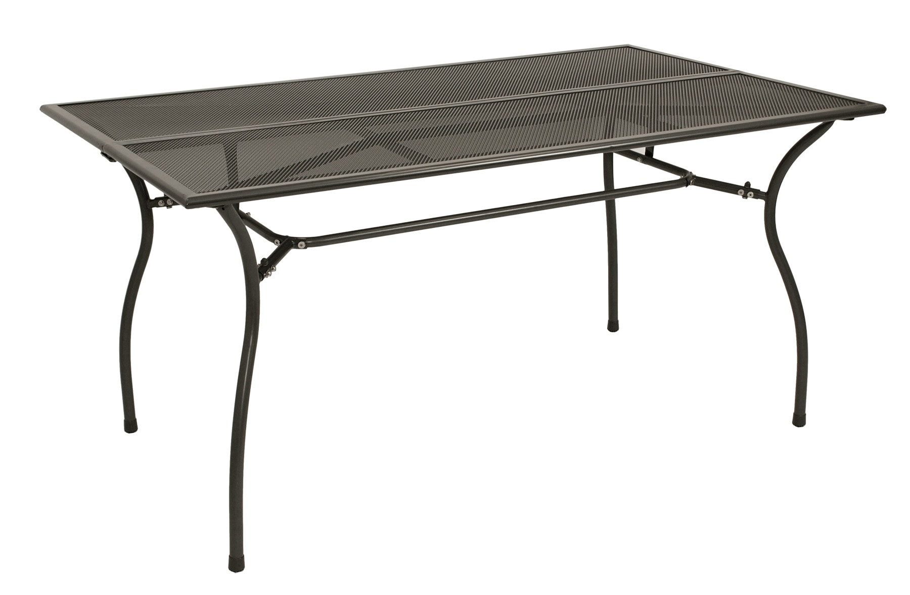 Gartentisch CLASSIC 90x150cm, Streckmetall anthrazit - Bild 1