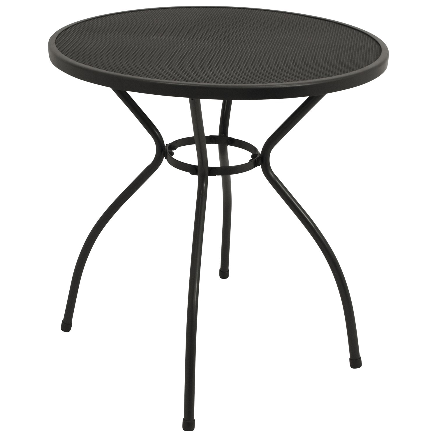 Bistrotisch CLASSIC 70cm rund, Streckmetall anthrazit - Bild 1