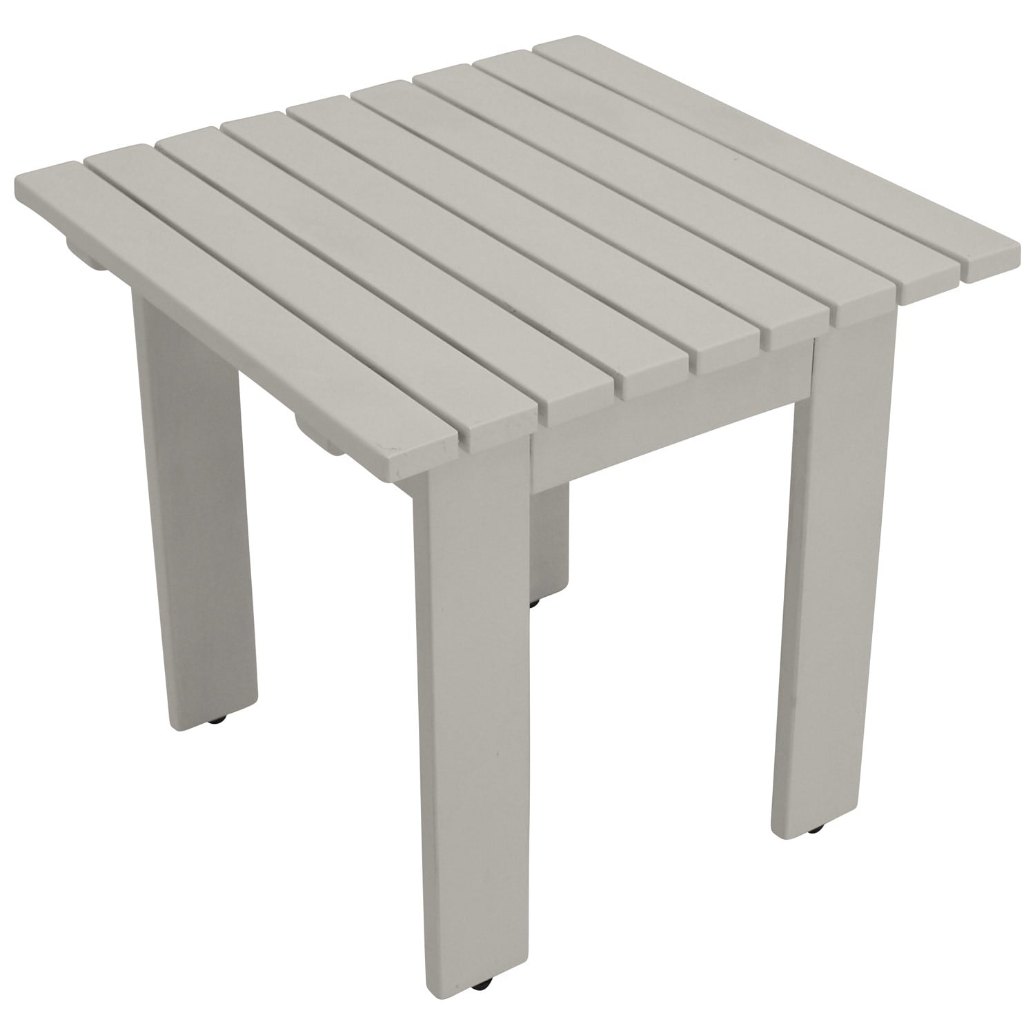 Beistelltisch RIJEKA 46x46x44cm, Eukalyptus weiss beschichtet, FSC&reg;-zertifiziert - Bild 1