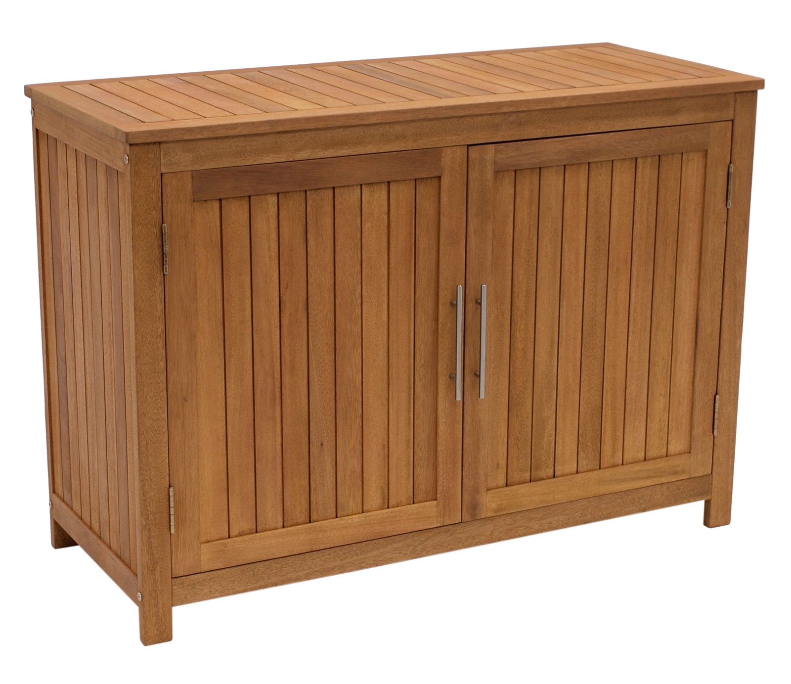 Konsolenschrank CABINET 120x50x85cm, Eukalyptus ge&ouml;lt - Bild 1