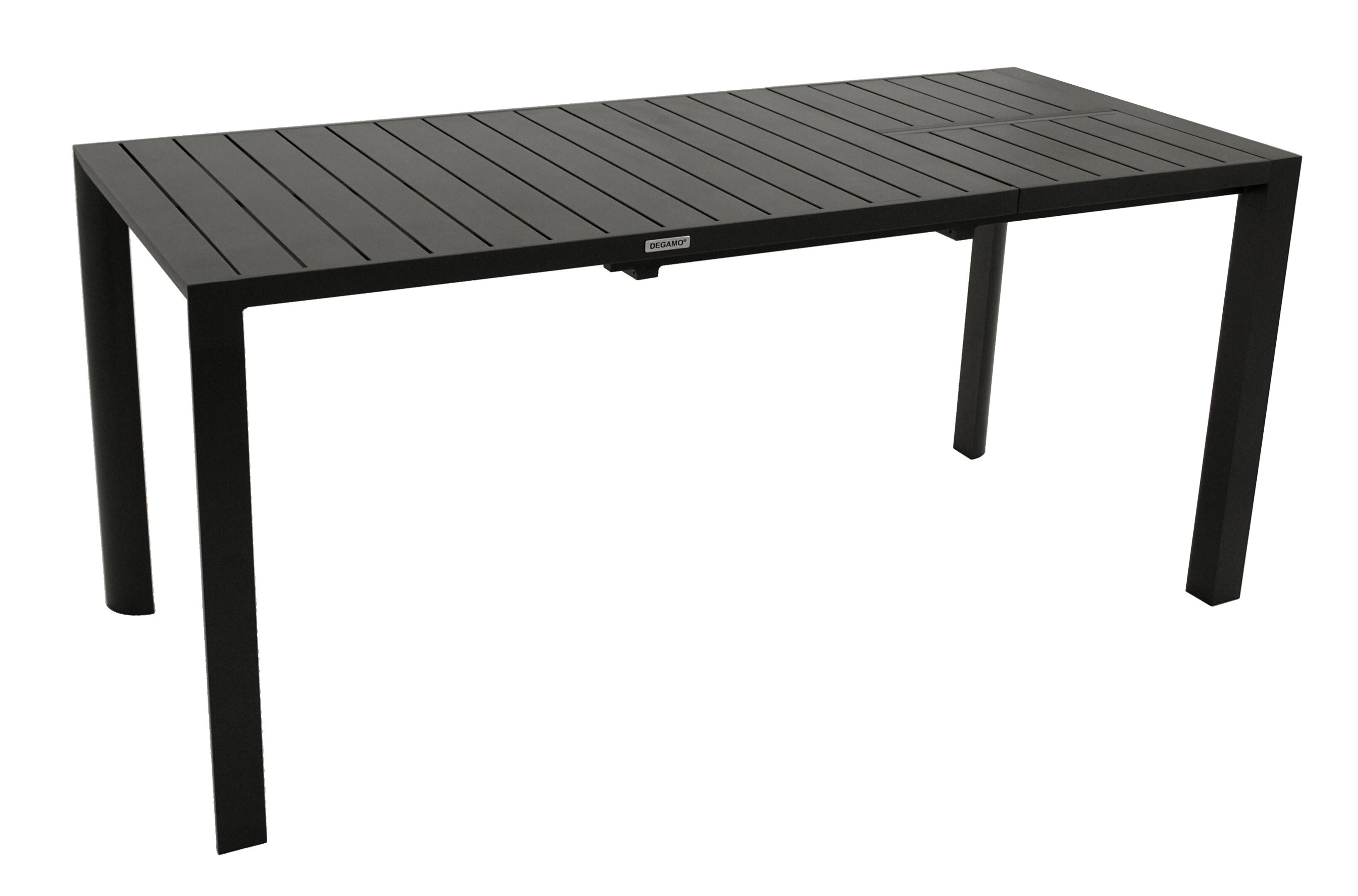 Ausziehtisch LAGOS 120/162x70cm, Aluminium anthrazit - Bild 1