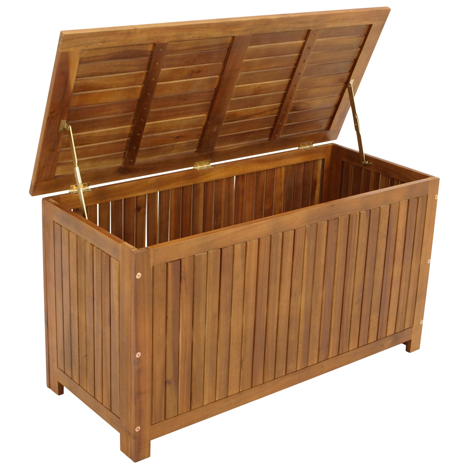 Auflagenbox ST. VINCENT, Akazie ge&ouml;lt, - Bild 1