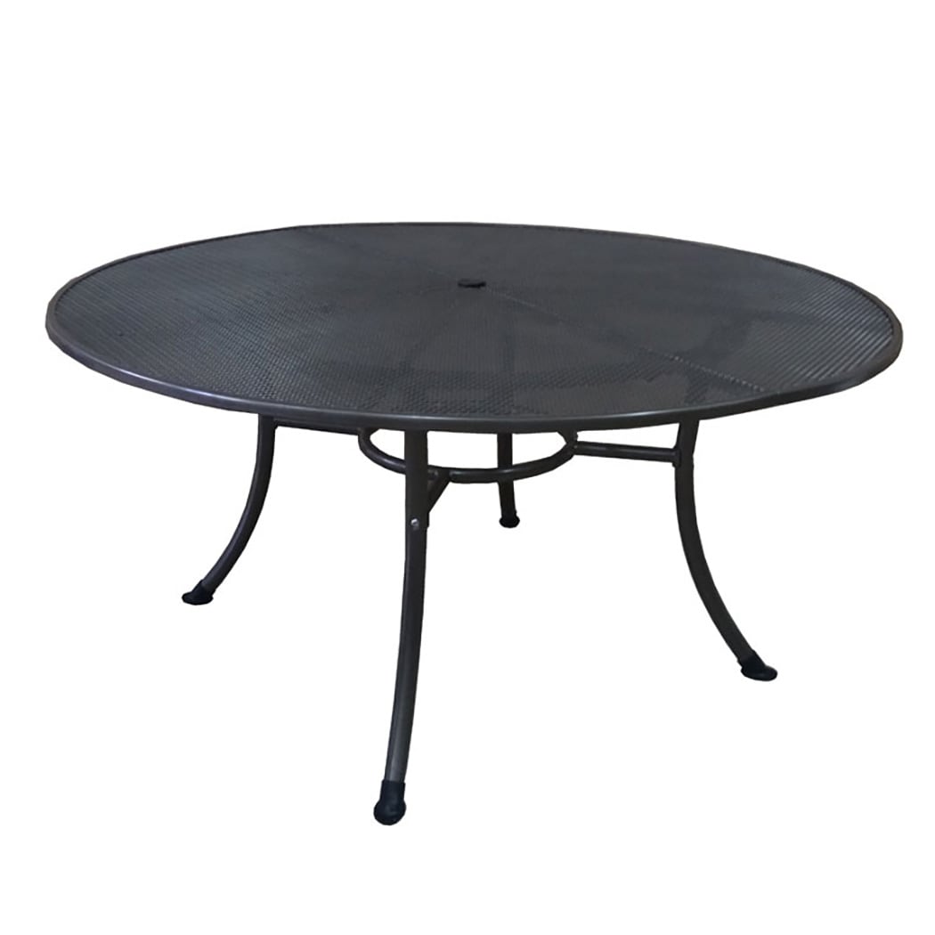 Tisch RIVO 150cm rund, Streckmetall eisengrau - Bild 1