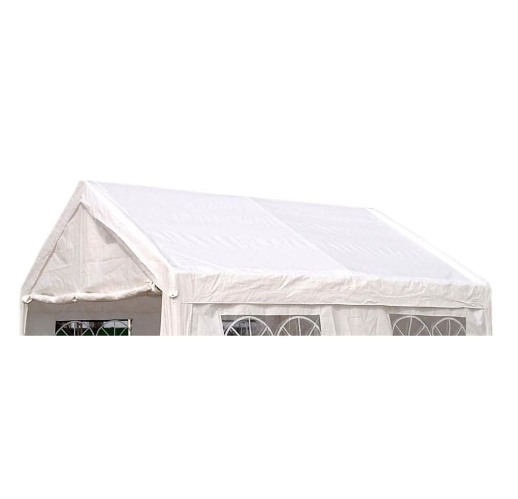 Ersatzdach / Dachplane PALMA f&uuml;r Zelt 3x4 Meter, PE weiss 180g/m&sup2;, incl. Spanngummis - Bild 1