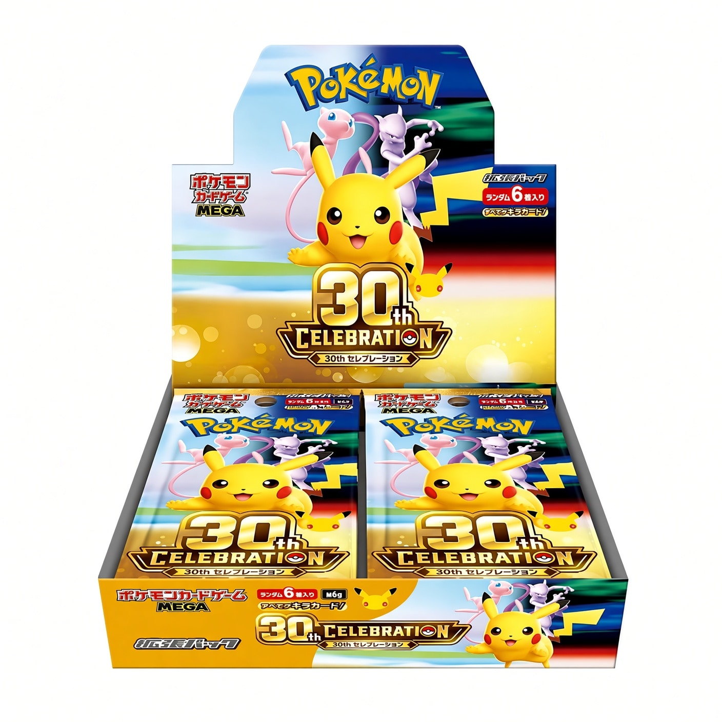 *VORVERKAUF* Pok&eacute;mon TCG &bdquo;30th CELEBRATION&ldquo; (M6a) - Booster Display (Japanische Edition) - Bild 1