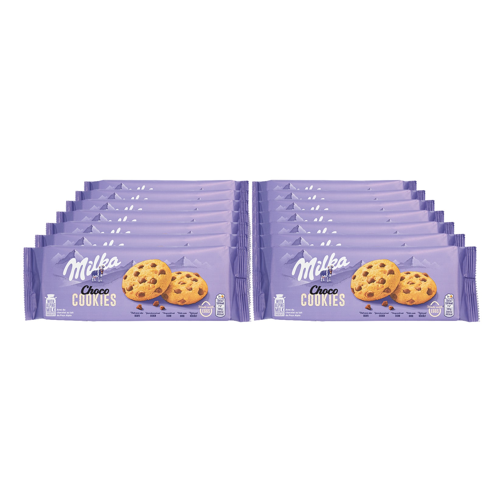 Milka Choco Cookie 168g, 14er Pack - Bild 1