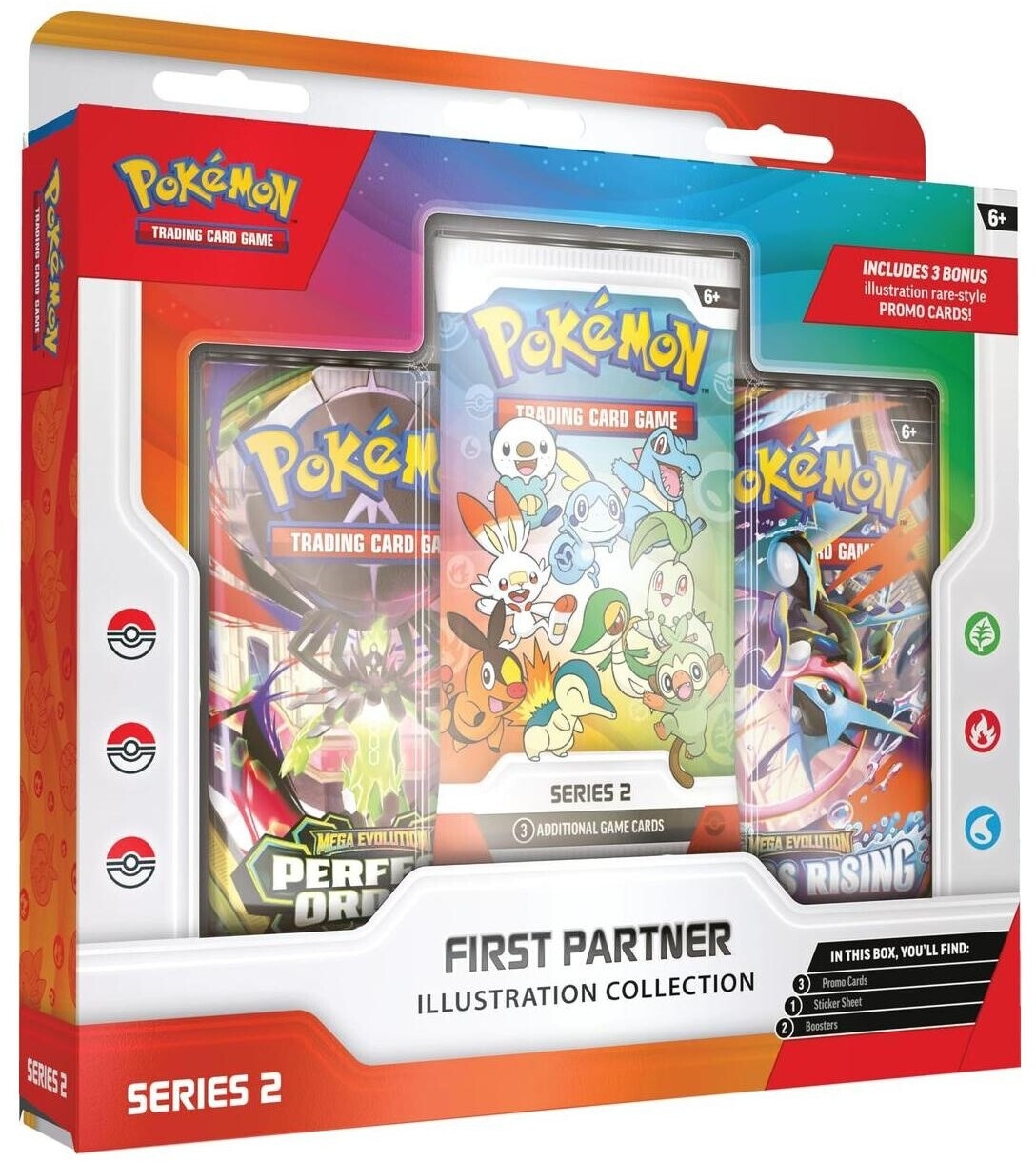 Pok&eacute;mon First Partner Illustration Collection Series 2 Englische Edition - Bild 1