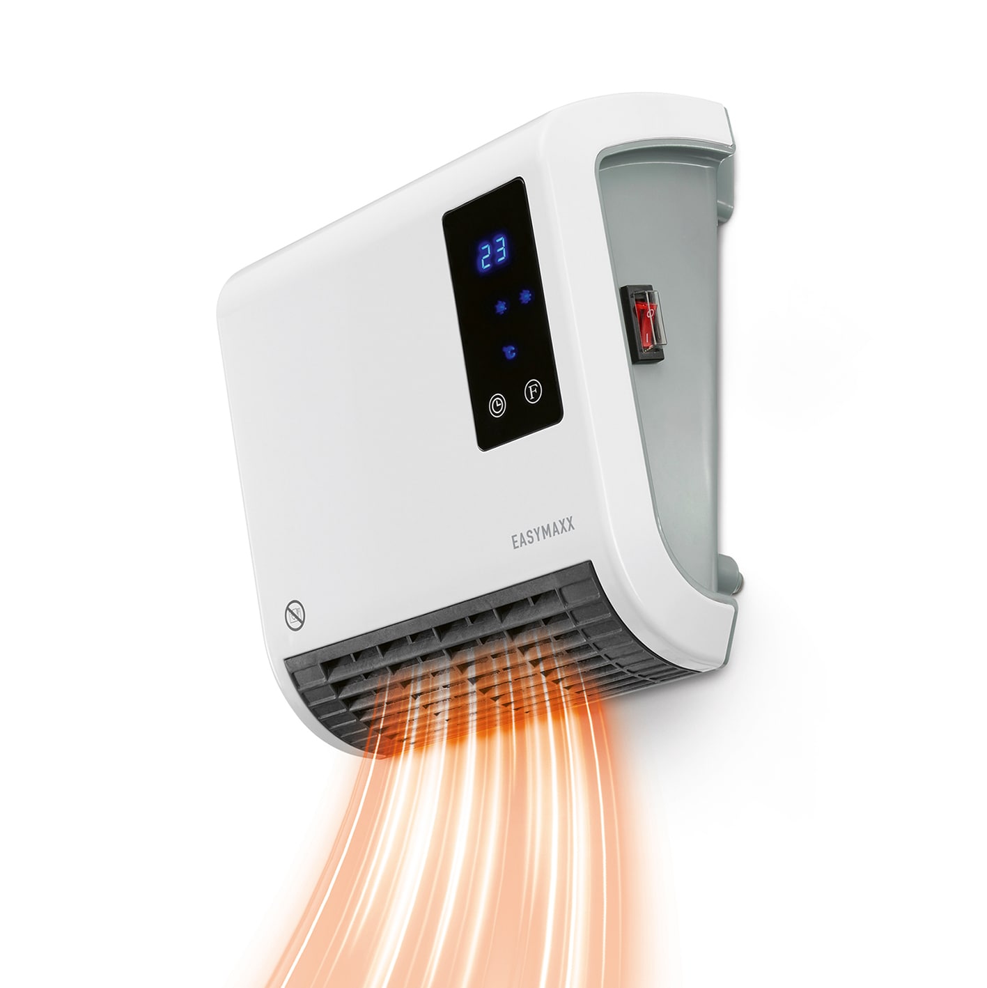 EASYmaxx Heizl&uuml;fter 2000W wei&szlig;/schwarz - Bild 1
