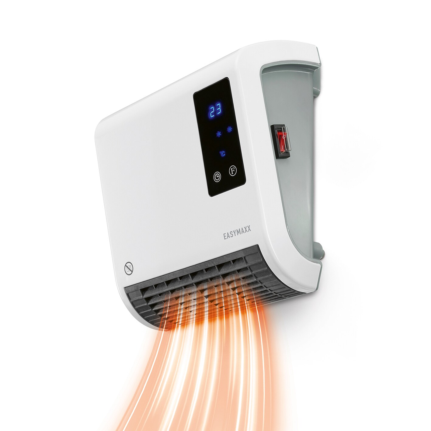 EASYmaxx Heizlüfter 2000W weiß/schwarz