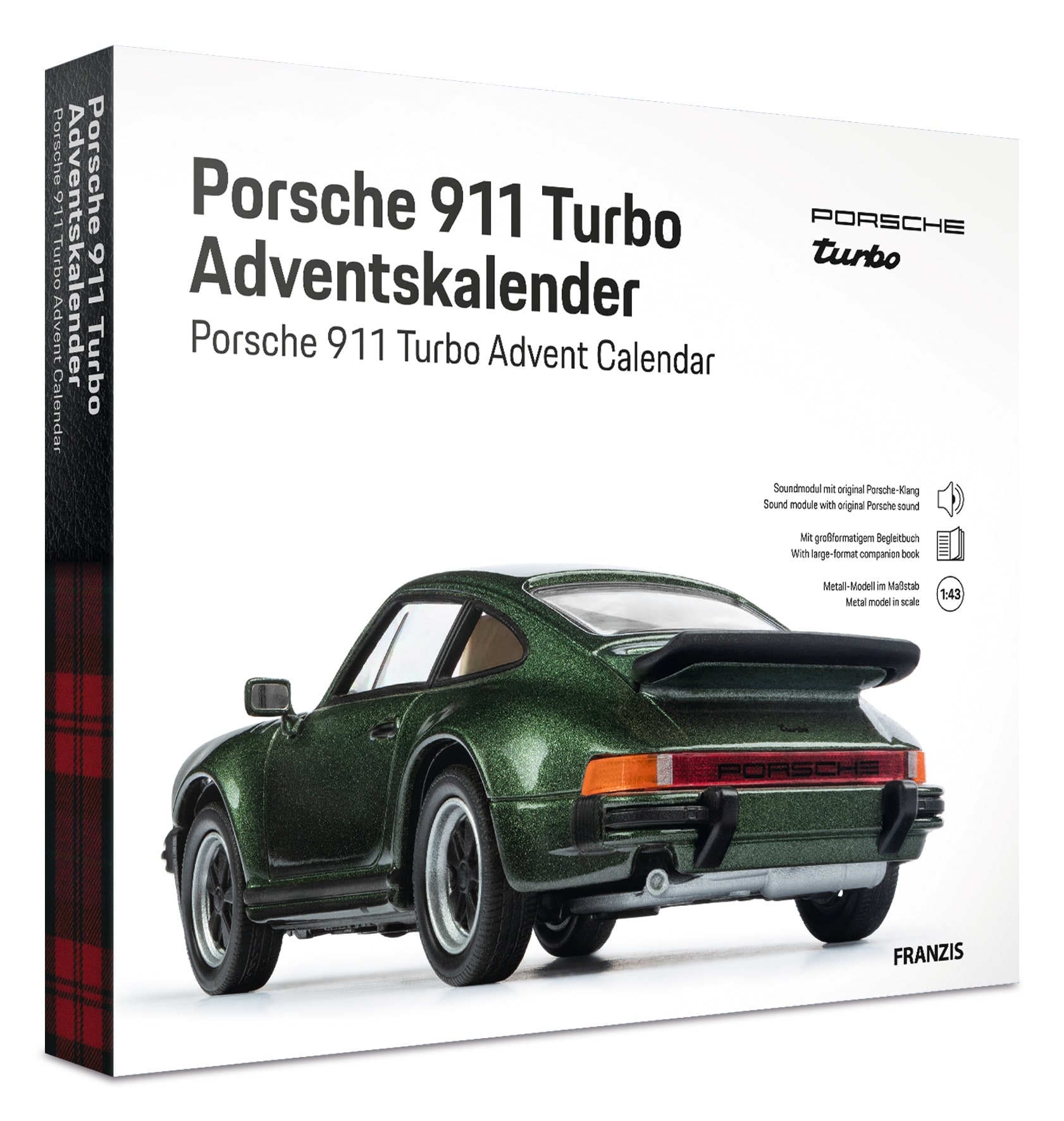 Porsche 911 Turbo Adventskalender 1:43 - Bild 1