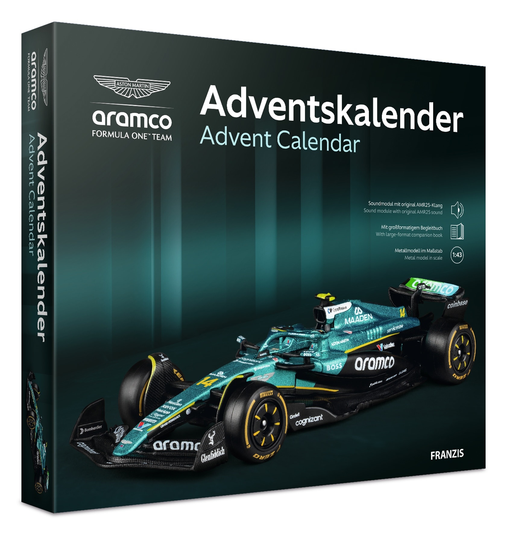 Aston Martin Aramco F1 Adventskalender - Bild 1