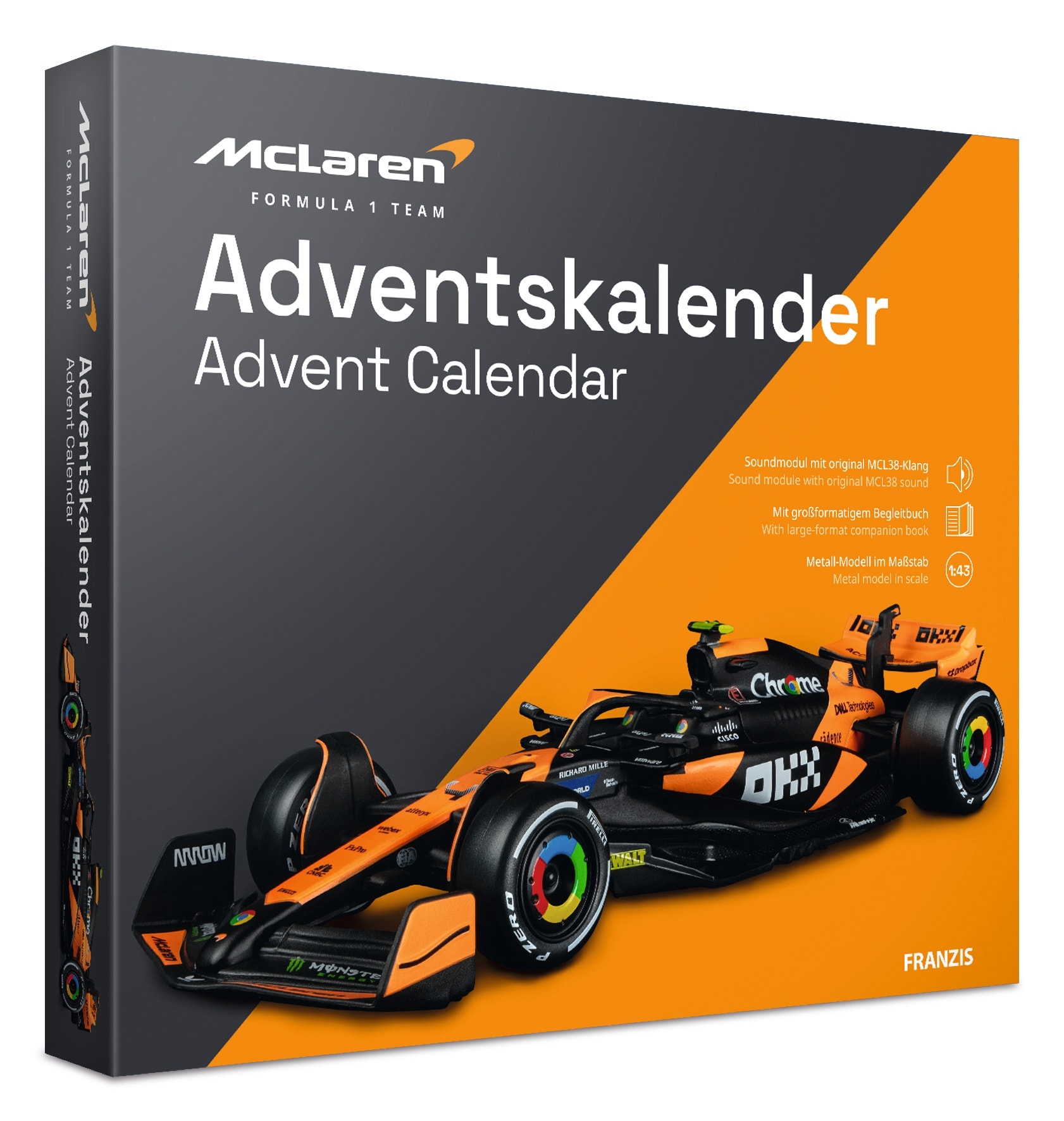 McLaren Formula 1 Team Adventskalender - Bild 1