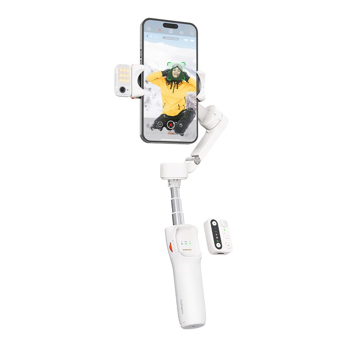 Hohem iSteady V3 AI Gimbal Auto-Track WHT - Bild 1