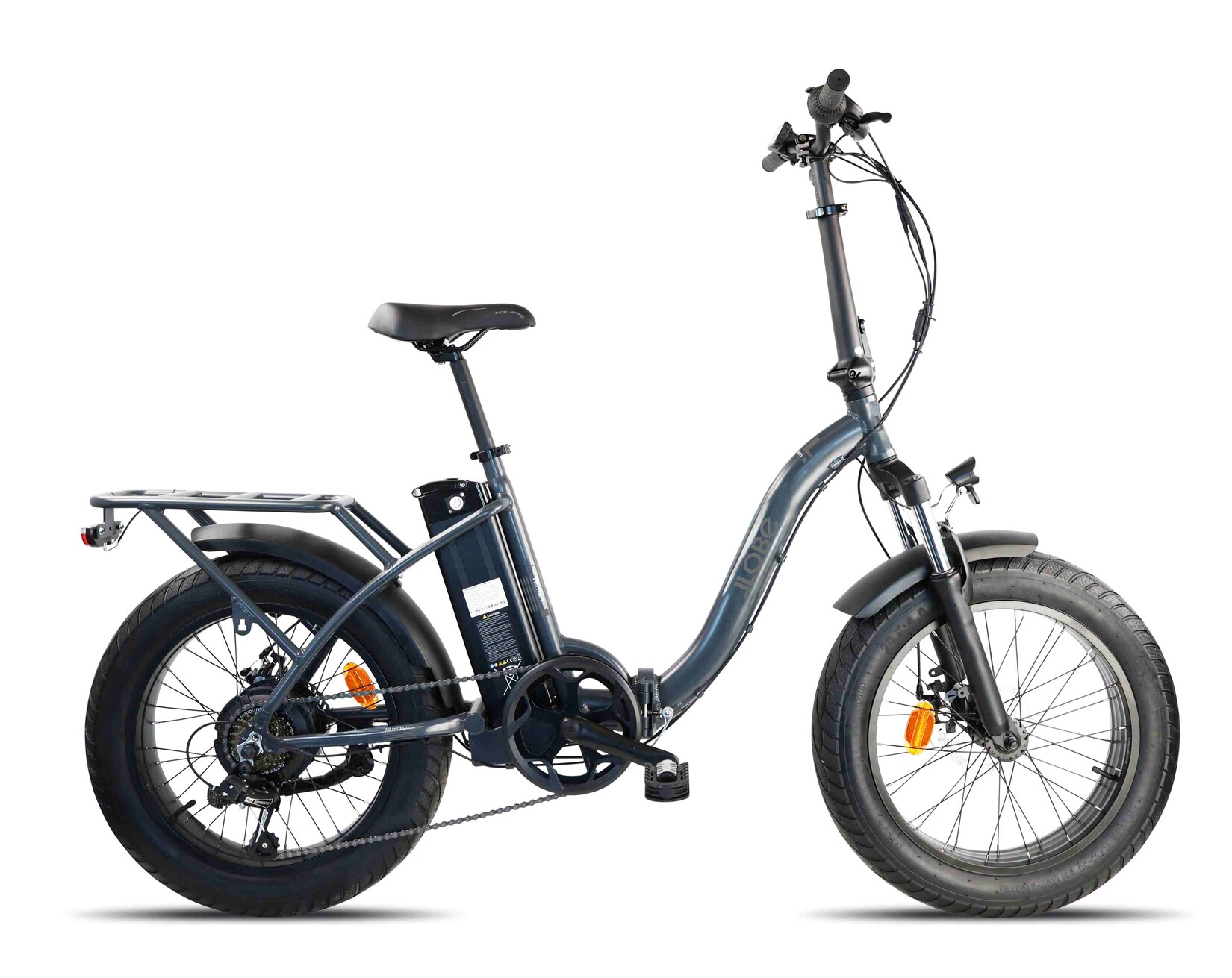 LLobe Terrain E-Faltbike 20" Terrain, grau