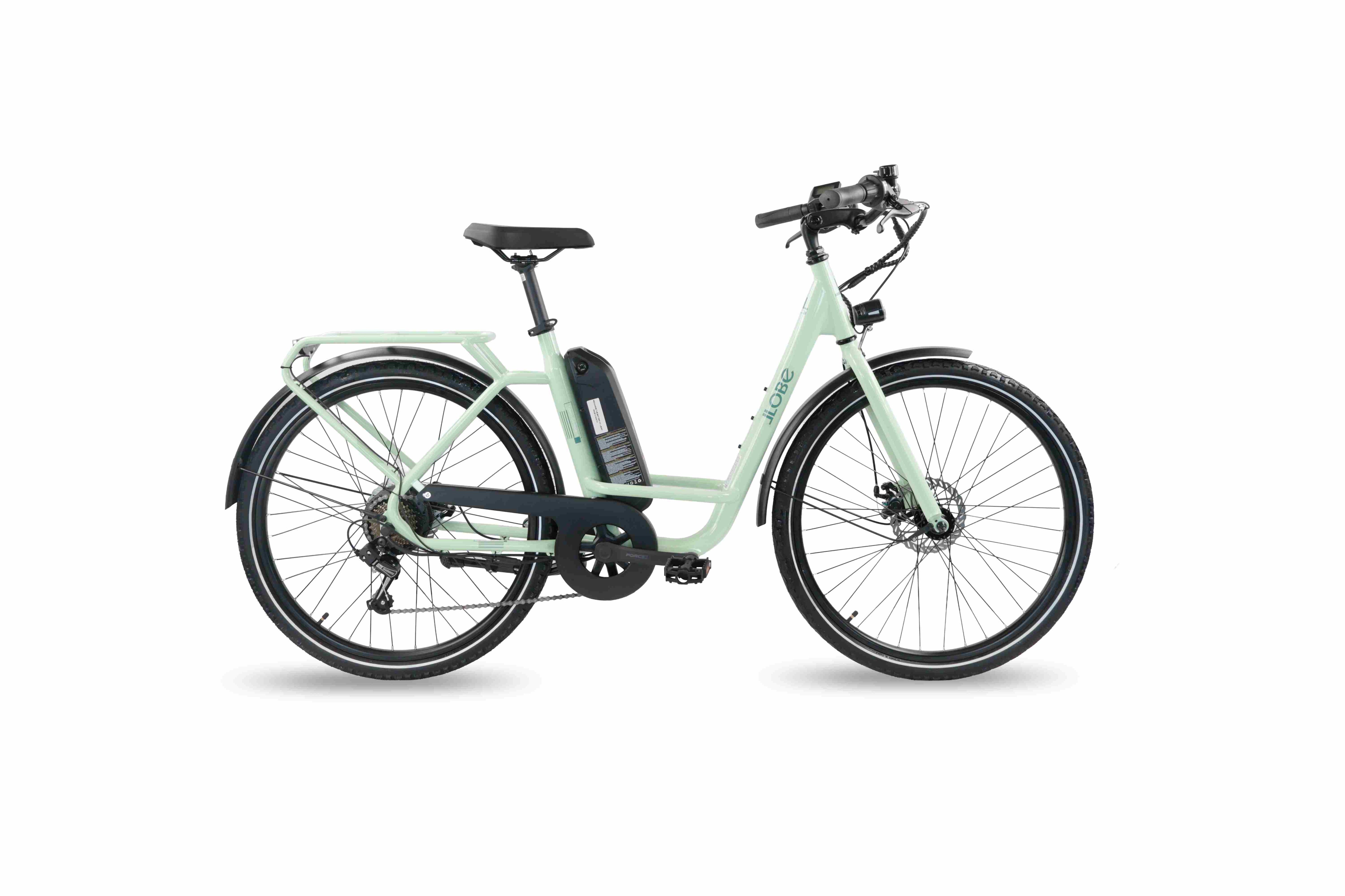 LLobe Town Compact 26" City E-Bike , gr&uuml;n - Bild 1