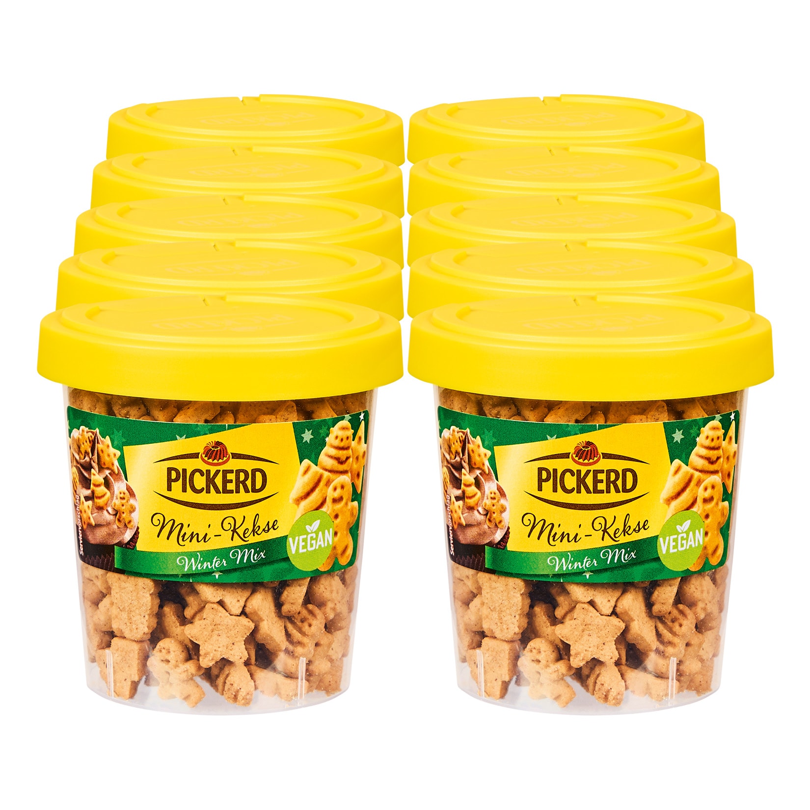 Pickerd Mini-Kekse Winter Mix 60 g, 10er Pack - Bild 1