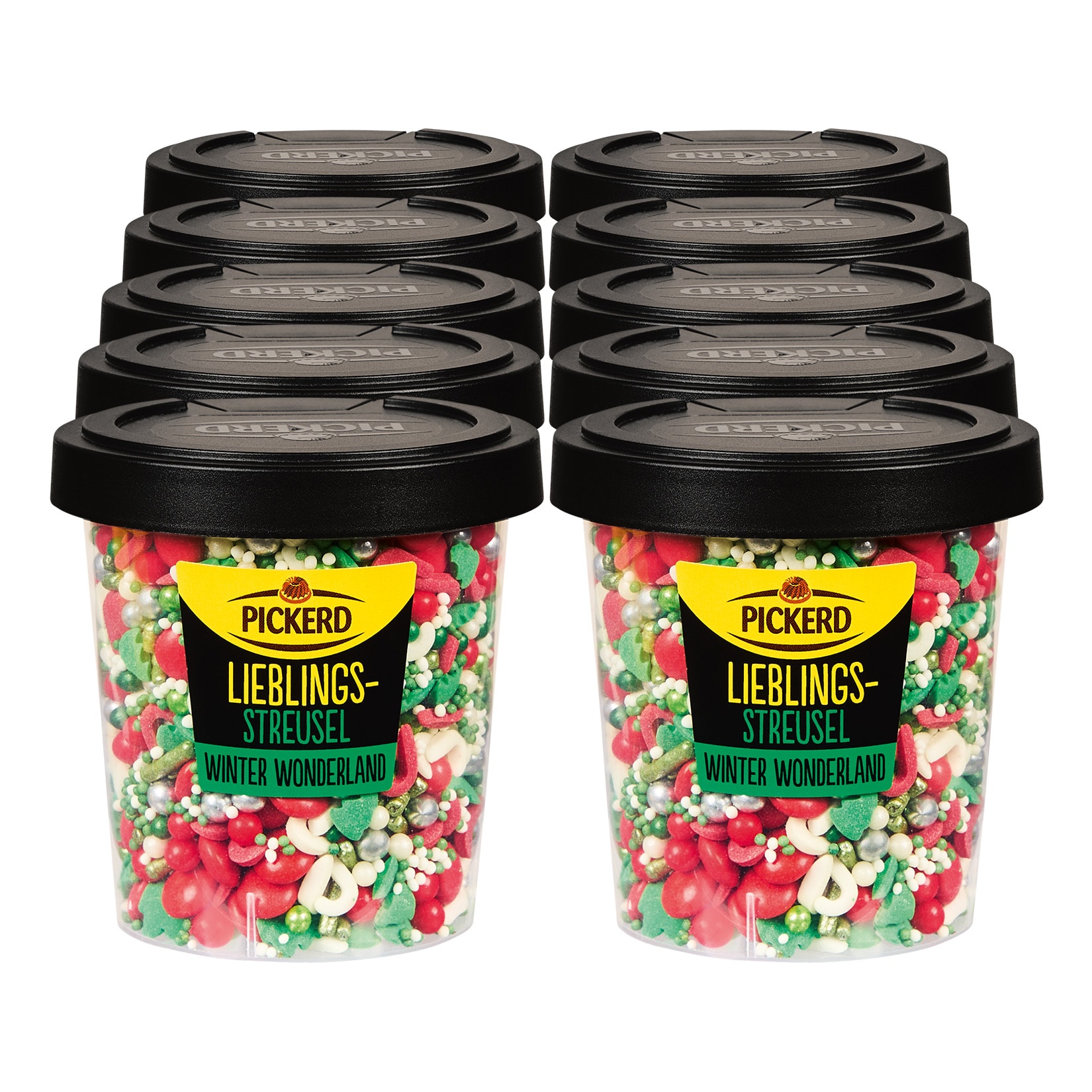 Pickerd Lieblingsstreusel Winter Wonderland 110 g, 10er Pack - Bild 1