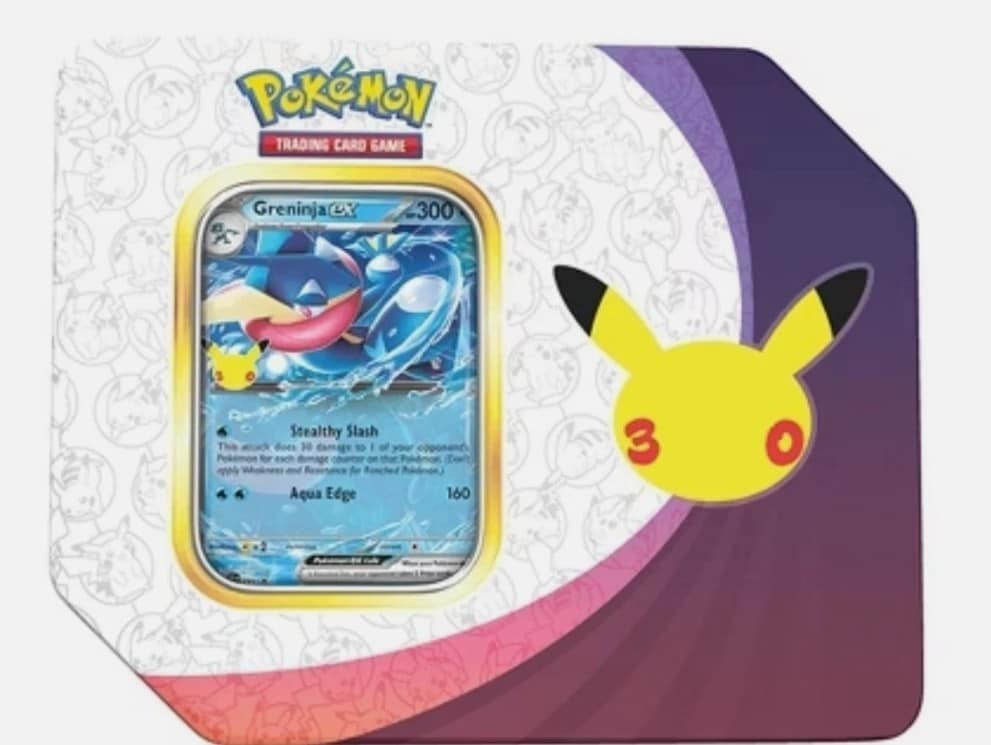 Pok&eacute;mon TCG &bdquo;30th CELEBRATION&ldquo; Special Tin Englisch - Bild 1