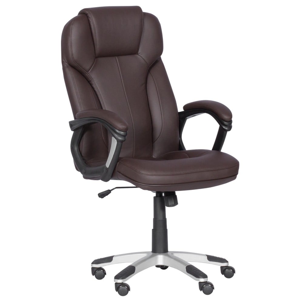 Carmen 6514 Chefsessel mit Kunstleder &ndash; Dunkelbraun - Bild 1
