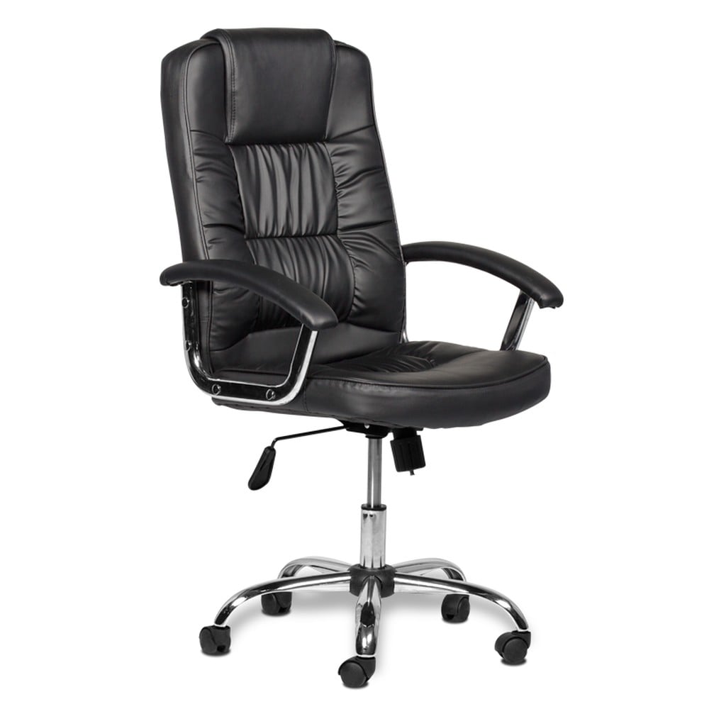 Carmen 6081 Chefsessel mit Kunstleder &ndash; Schwarz - Bild 1