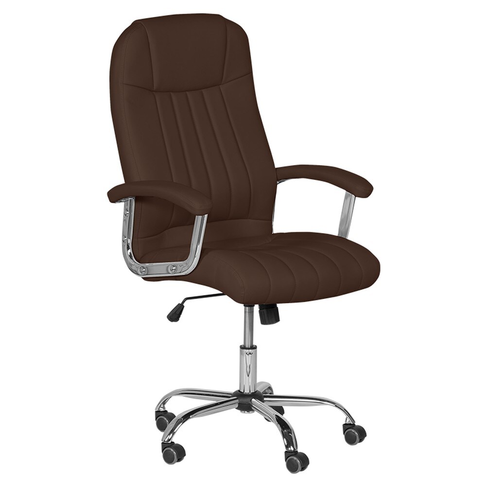 Carmen 6181 Chefsessel mit Kunstleder – Braun