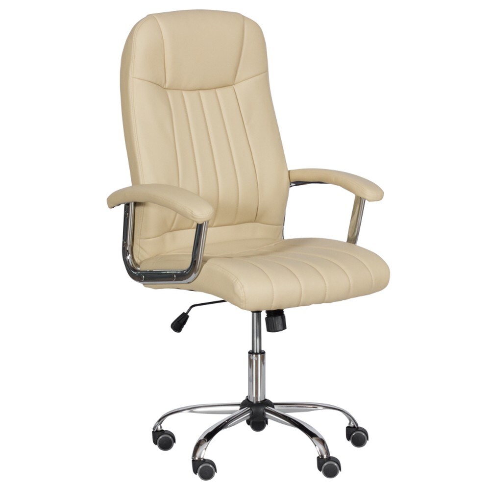 Carmen 6181 Chefsessel mit Kunstleder – Creme