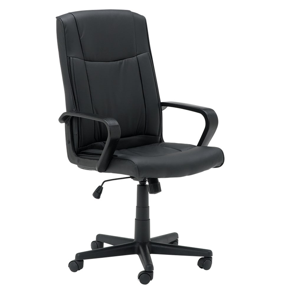 Carmen 6684 Chefsessel mit Kunstleder &ndash; Schwarz - Bild 1