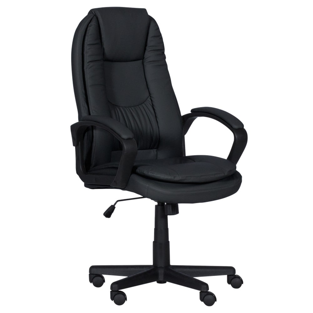 Carmen 6682-1 Chefsessel mit Kunstleder &ndash; Schwarz - Bild 1