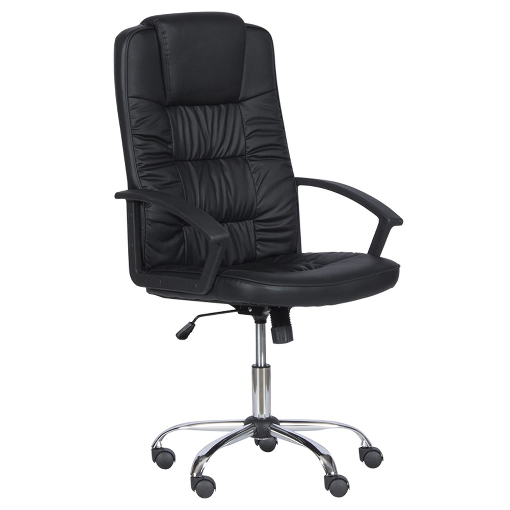 Carmen 6681-2 Chefsessel mit Kunstleder &ndash; Schwarz - Bild 1