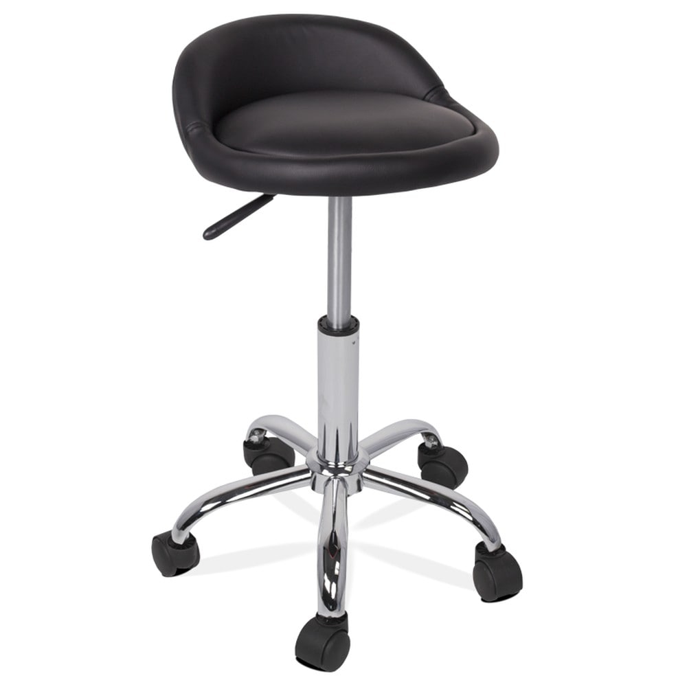 Carmen 3067 Rollhocker &ndash; Schwarz - Bild 1