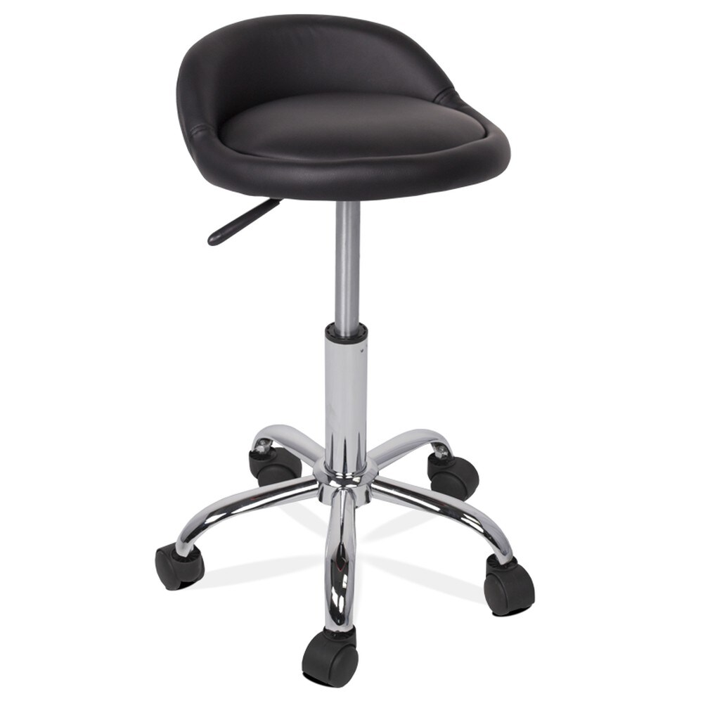 Carmen 3067 Rollhocker – Schwarz