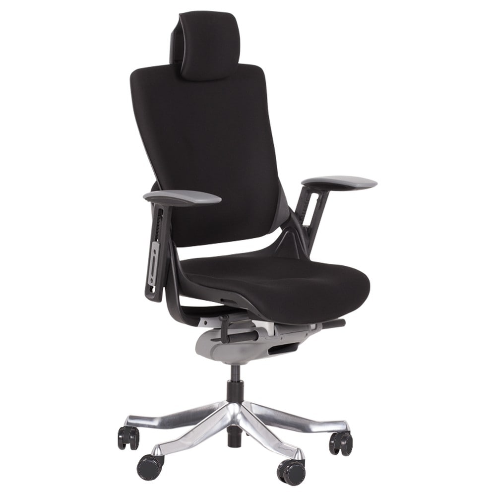 Carmen BRUNO Ergonomischer B&uuml;rostuhl &ndash; Schwarz - Bild 1