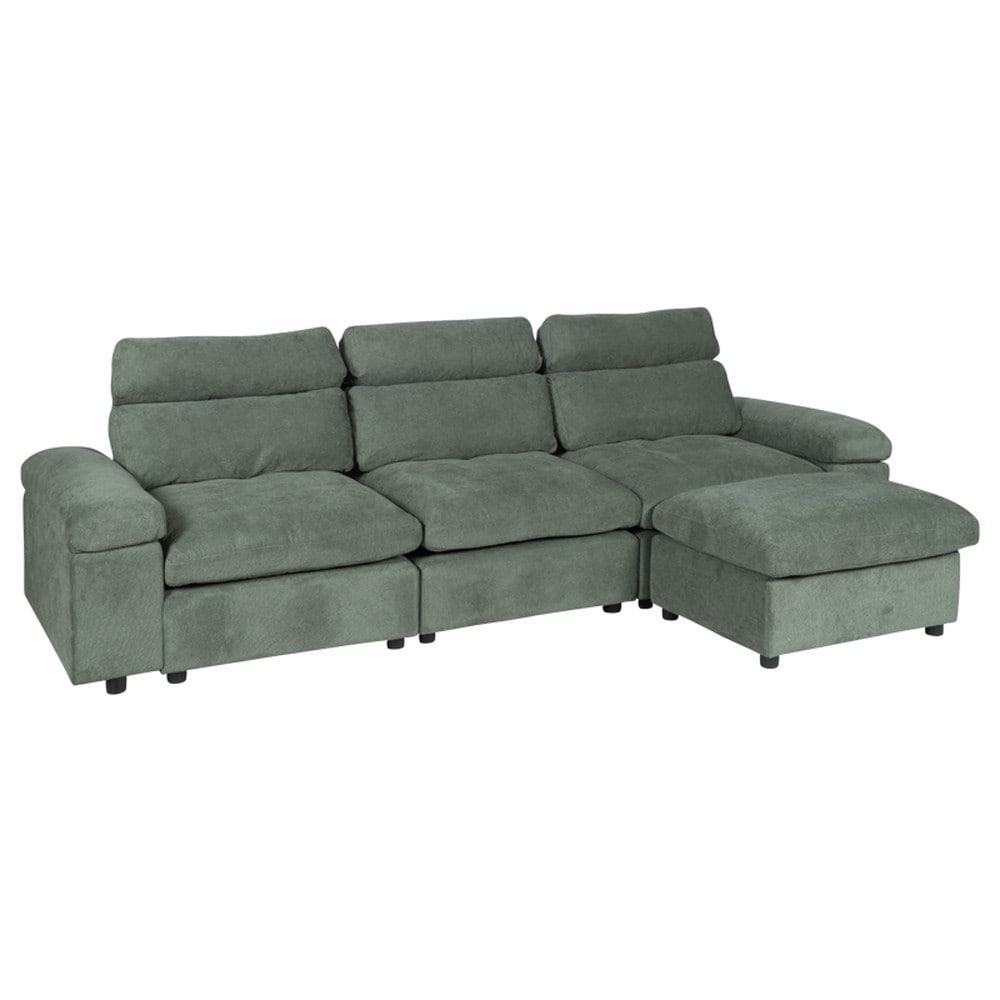 Carmen POKO Ecksofa &ndash; Gr&uuml;n - Bild 1