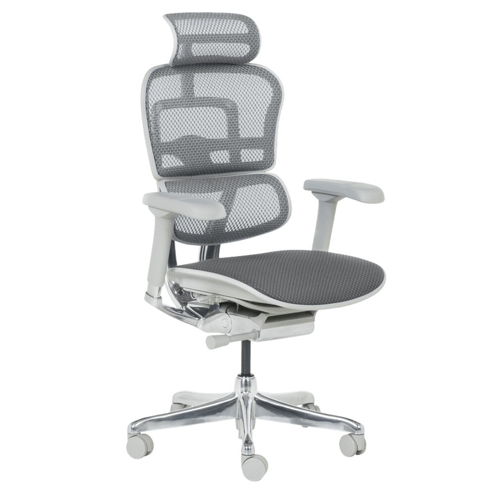 Ergohuman ELITE 2 Ergonomischer B&uuml;rostuhl &ndash; Grau - Bild 1