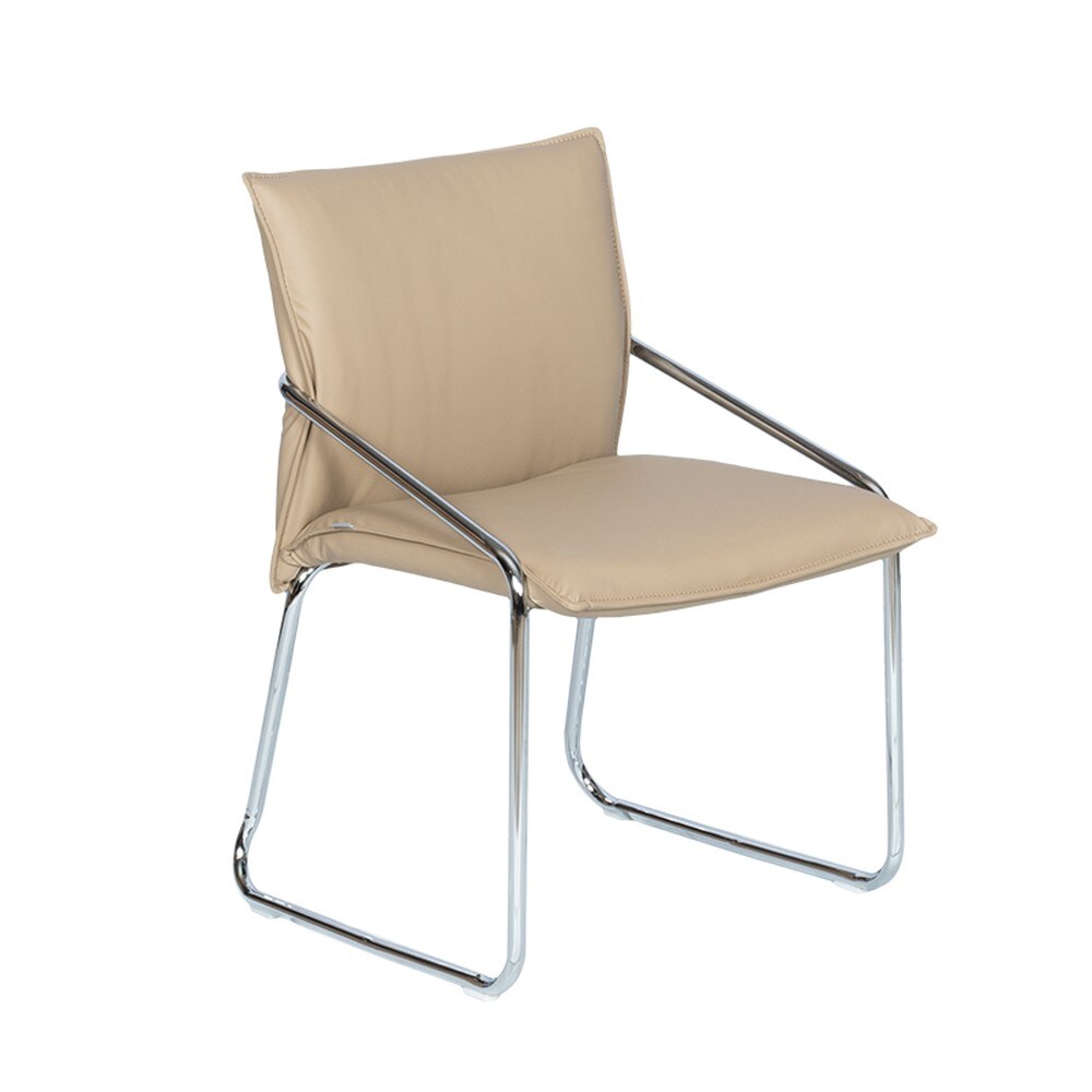 2er-Set Carmen 1144 Besucherstuhl – Cappuccino
