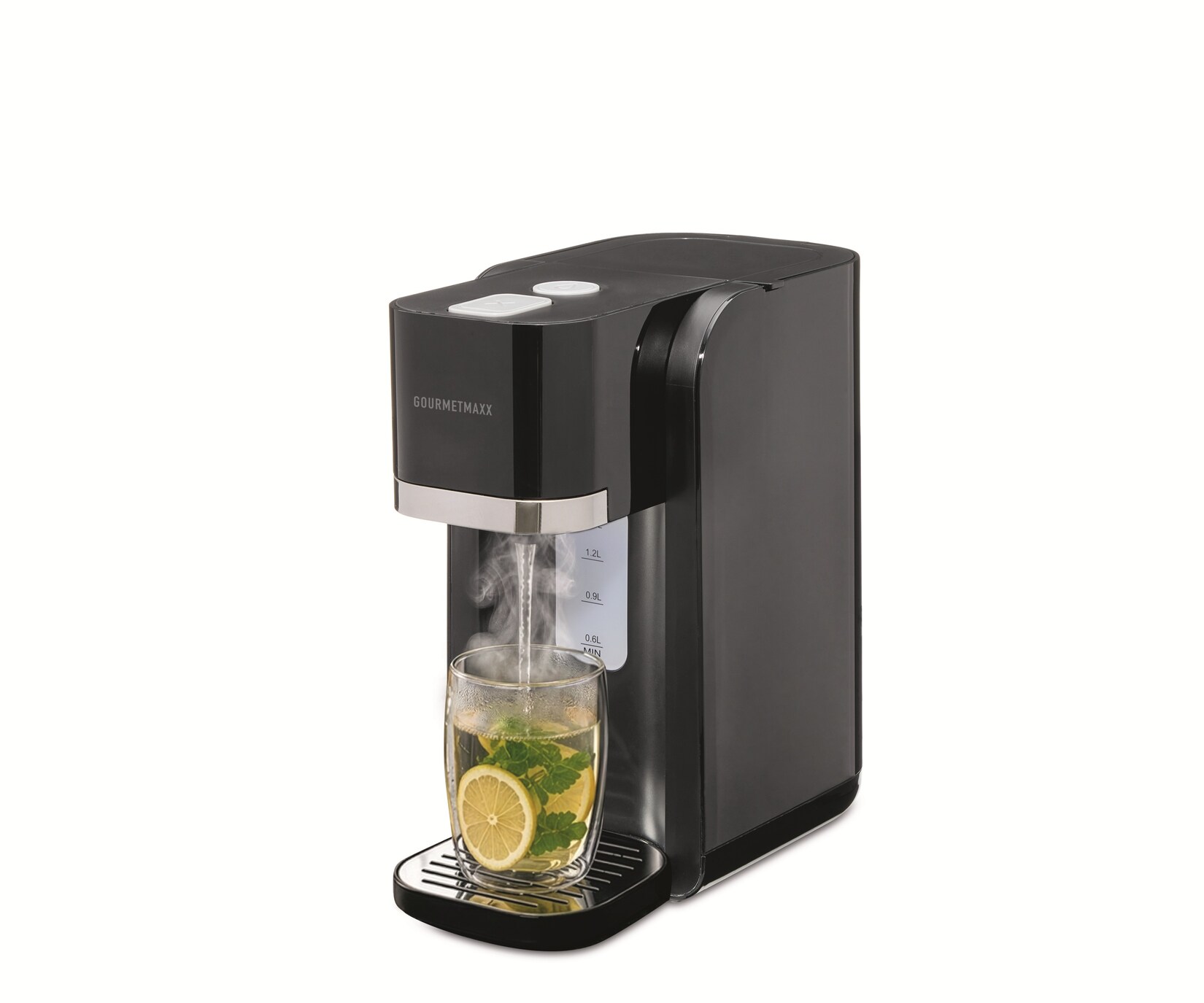 GOURMETmaxx Heißwasserspender 2200W schwarz 1,5l