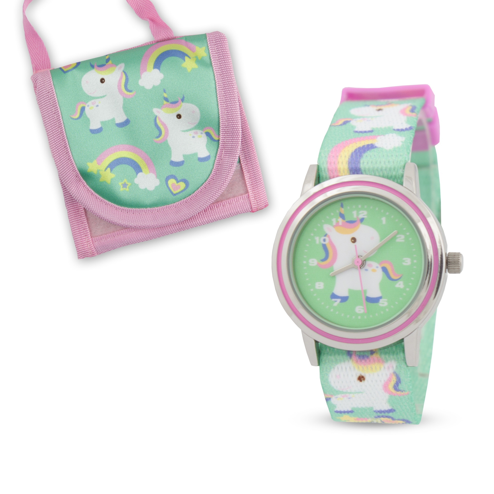 Miraval  Kinderarmbanduhr mit Brustbeutel Einhorn - Bild 1