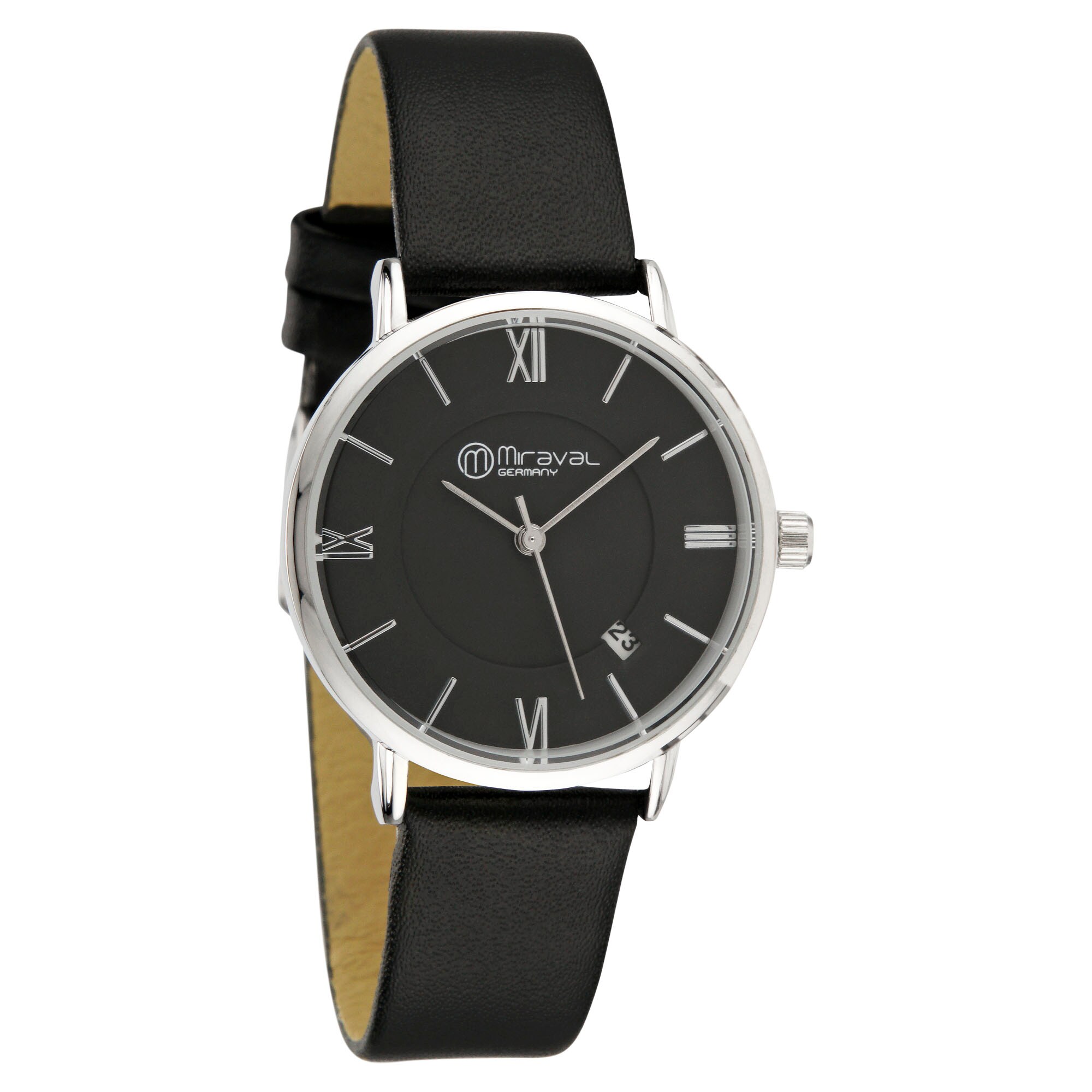 Miraval  Miraval Damenarmbanduhr mit Datumsanzeige Lederarmband - Bild 1