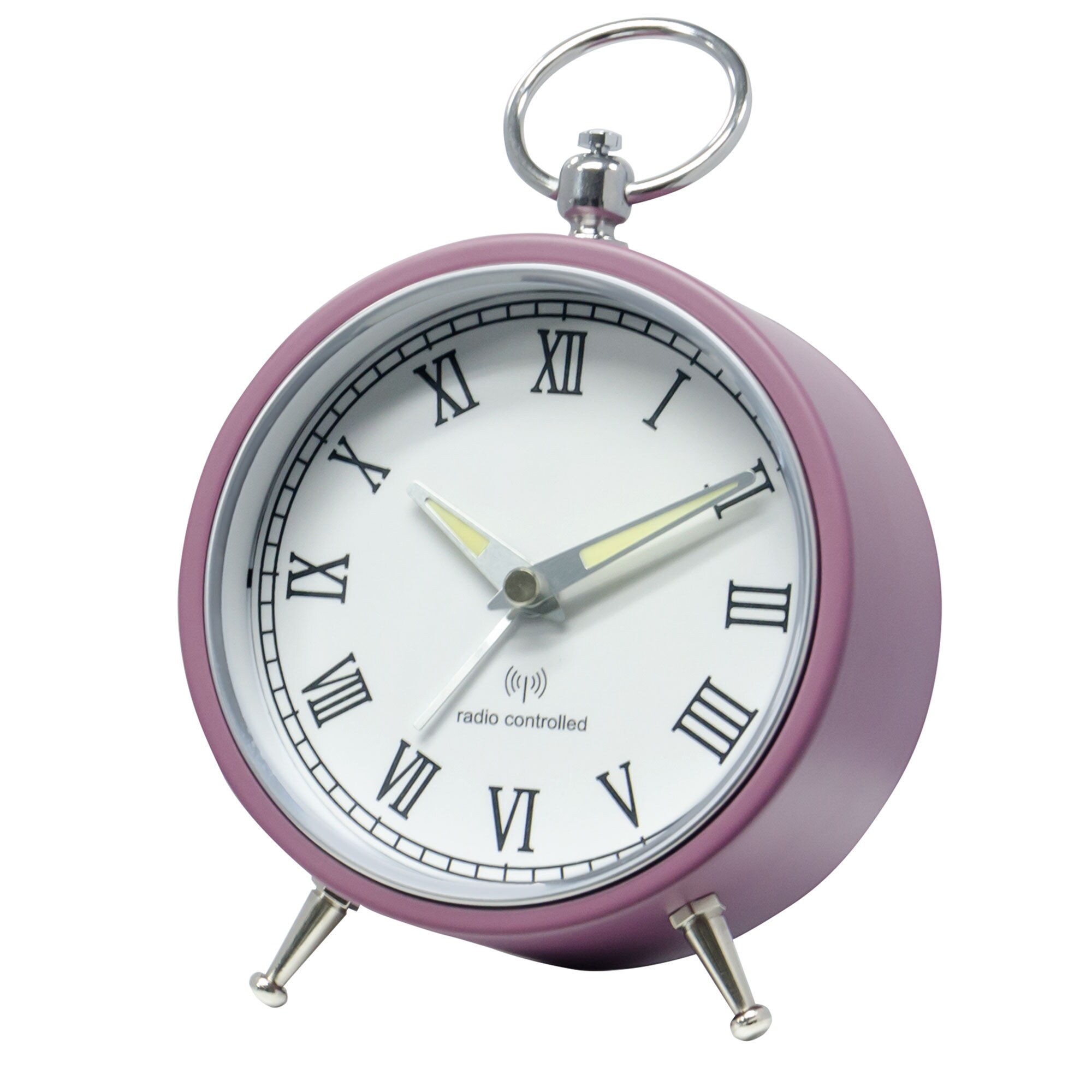 Miraval  Design Funk-Wecker in Retro-Blau mit Hintergrundbeleuchtung - Bild 1