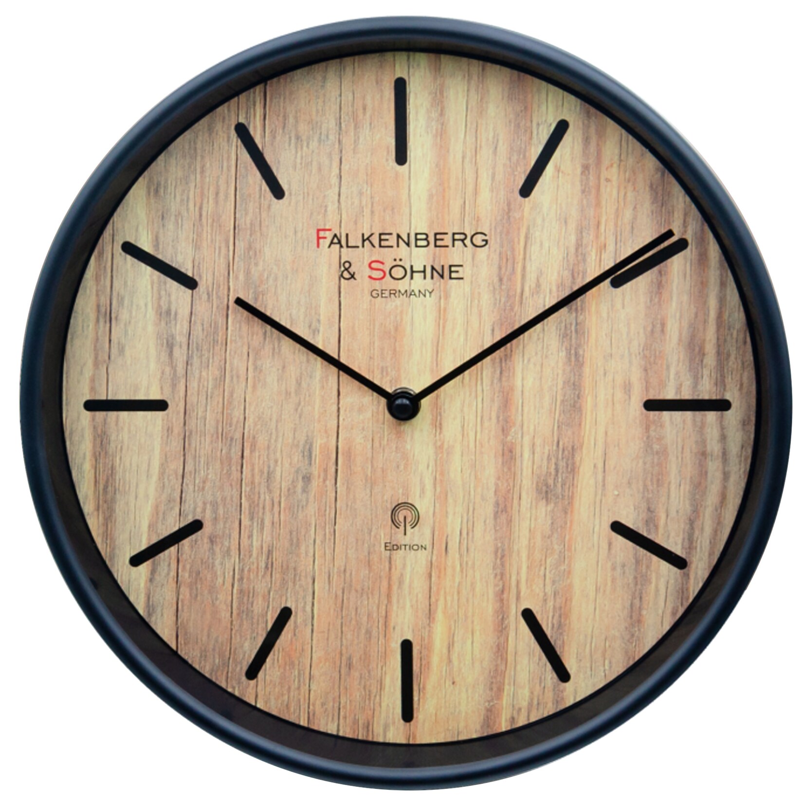 Falkenberg & Söhne  Design Funkwanduhr 30 cm lautlos | 04005197630081