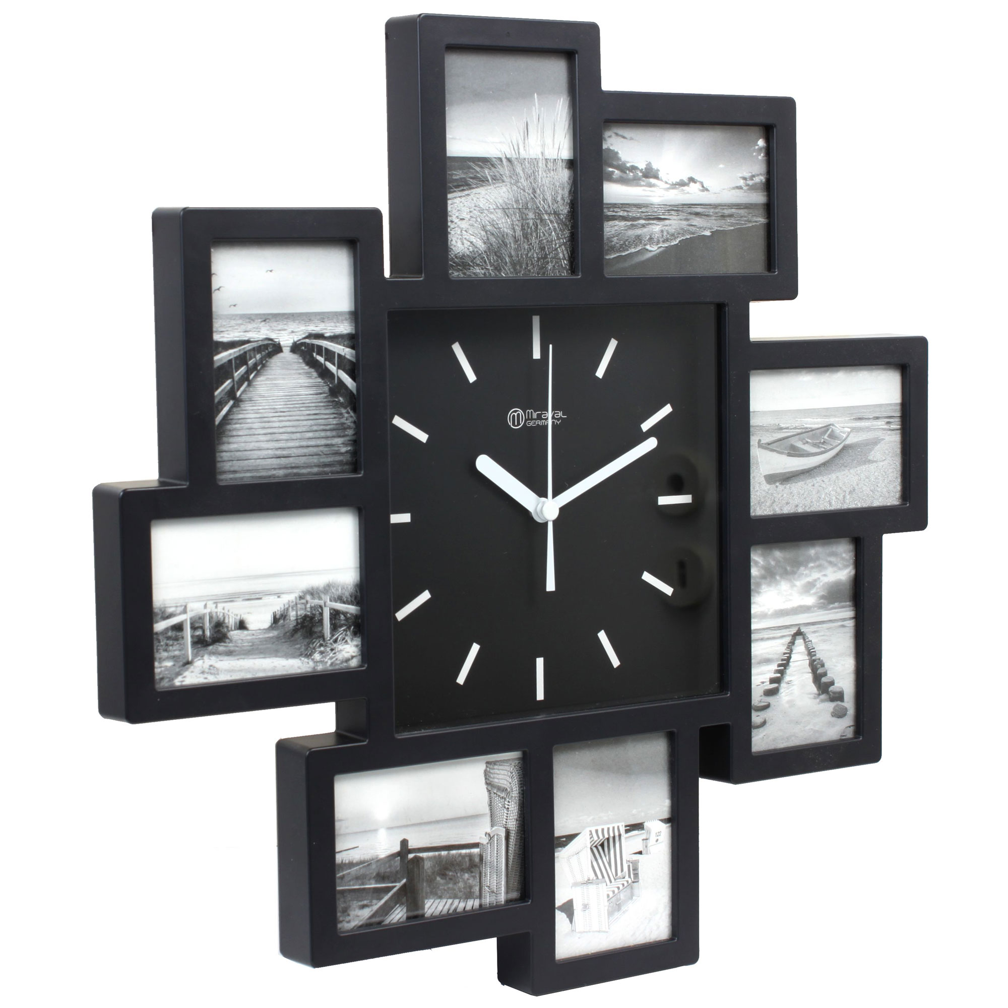 Miraval  Miraval Design Bilderrahmenuhr Wanduhr 350 mm - Bild 1