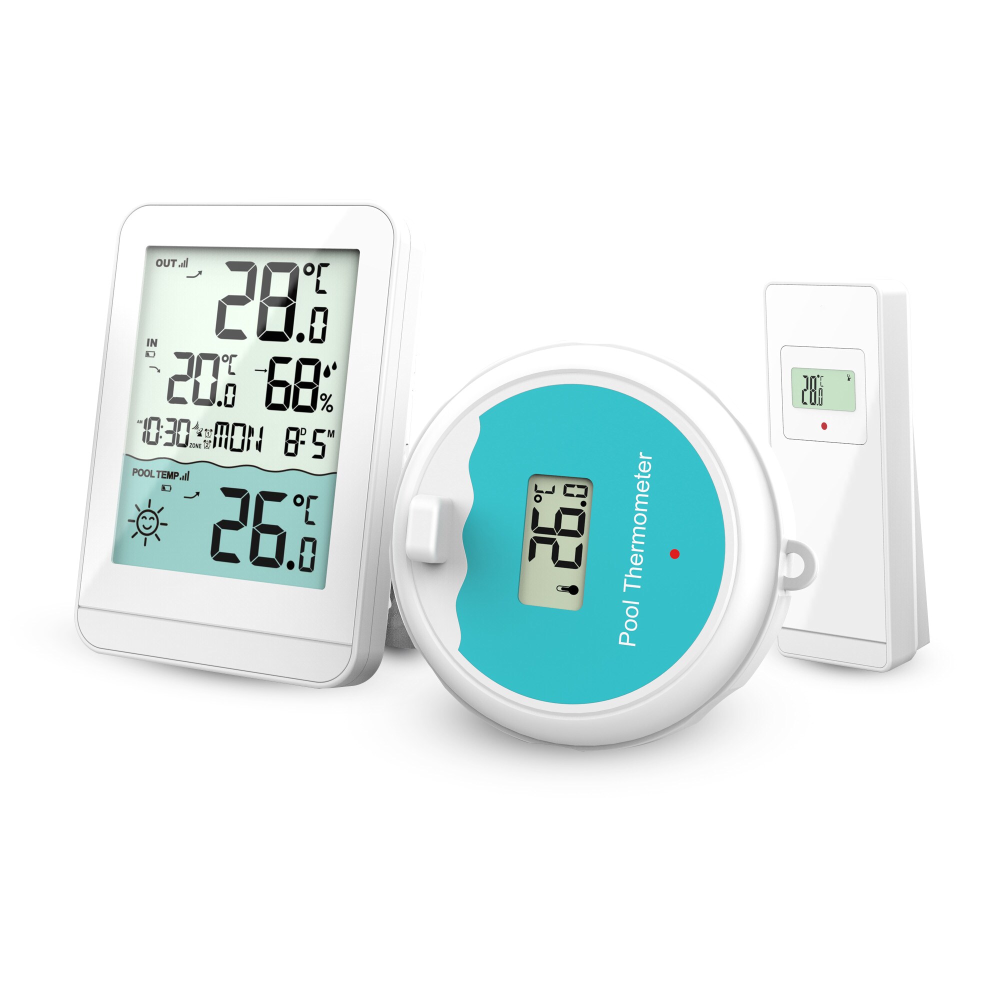 Miraval  Miraval Funk-Wetterstation + Sensor + Poolthermometer - Bild 1