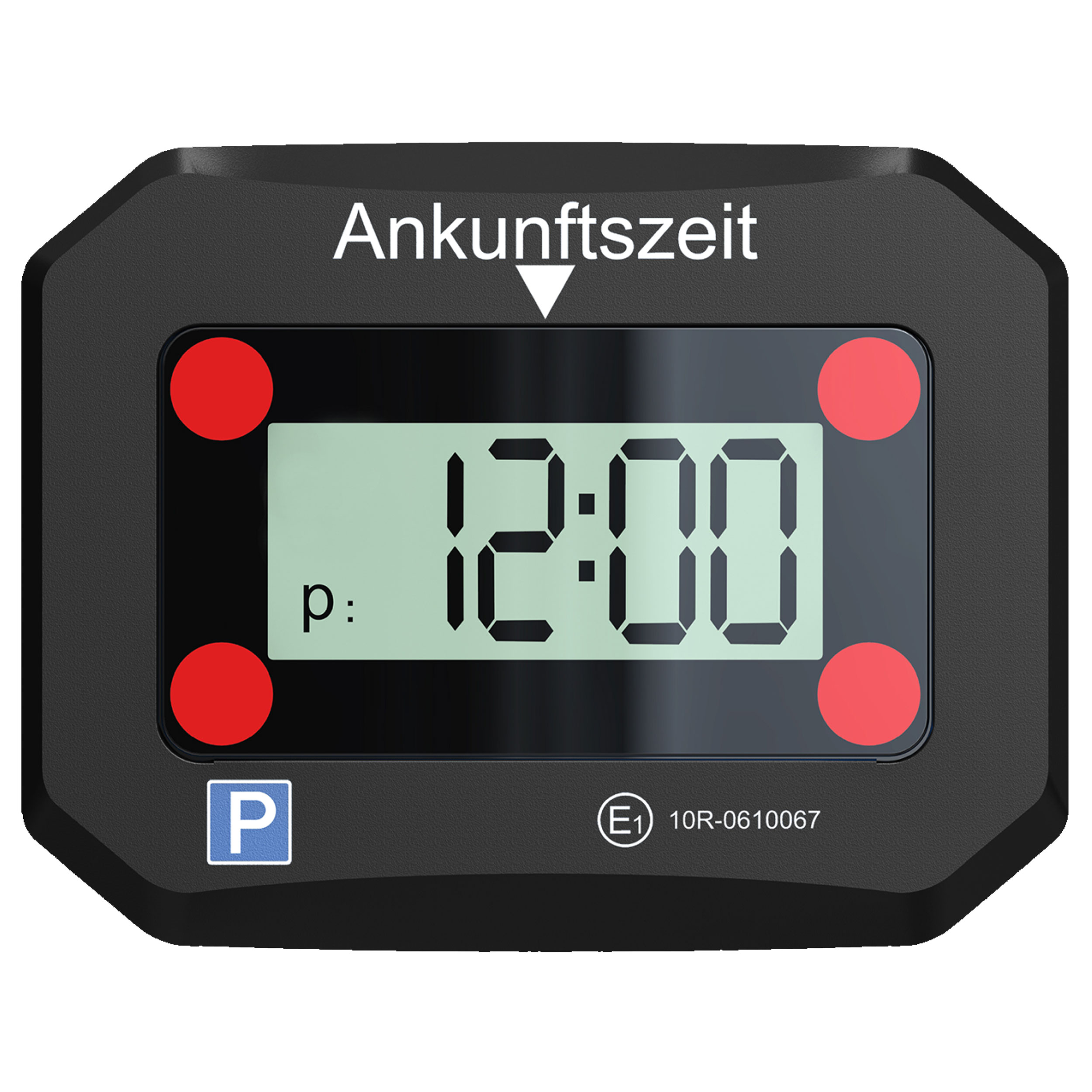 Miraval  Digitale elektronische Parkscheibe Parkuhr autmoatisch STVO KBA Zulassung - Bild 1