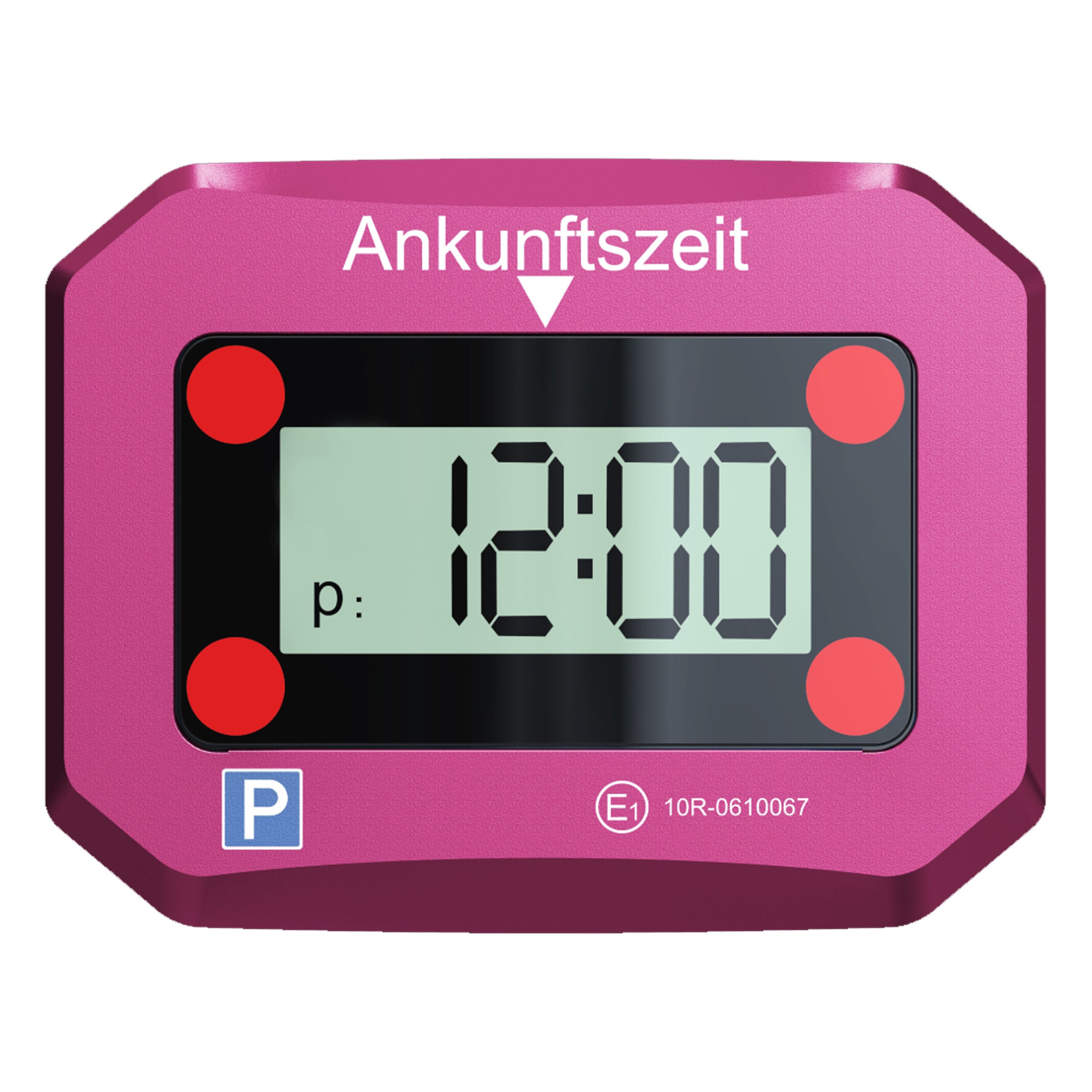 Miraval  Digitale elektronische Parkscheibe Parkuhr autmoatisch STVO KBA Zulassung - Bild 1