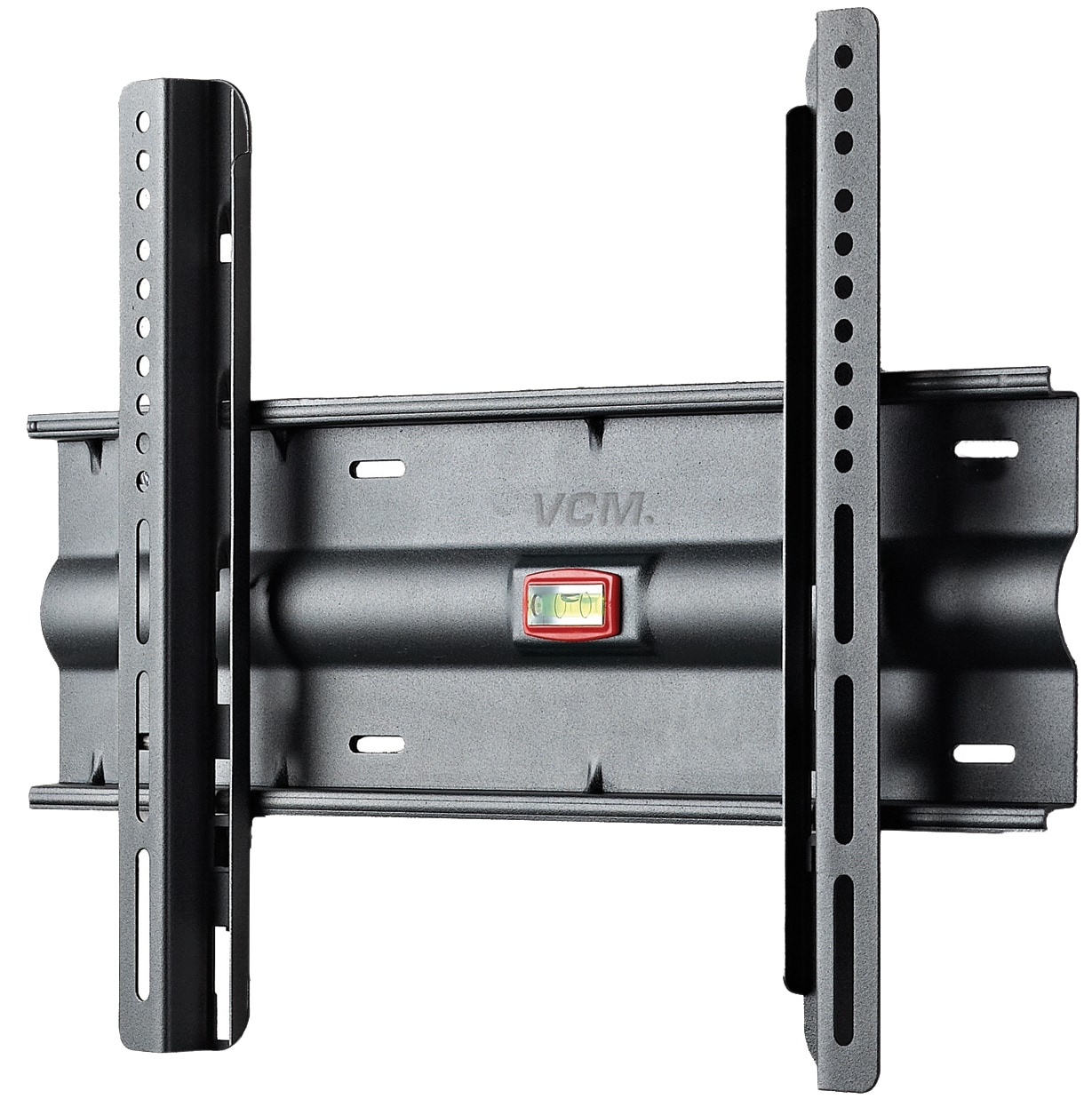 VCM Universal TV Wandhalterung 22-40 Zoll bis 35 kg | VESA bis max. 400x300 | Halter Fernsehhalter mit Wasserwaage flach starr | Fernseh Halterung WF110 - Bild 1